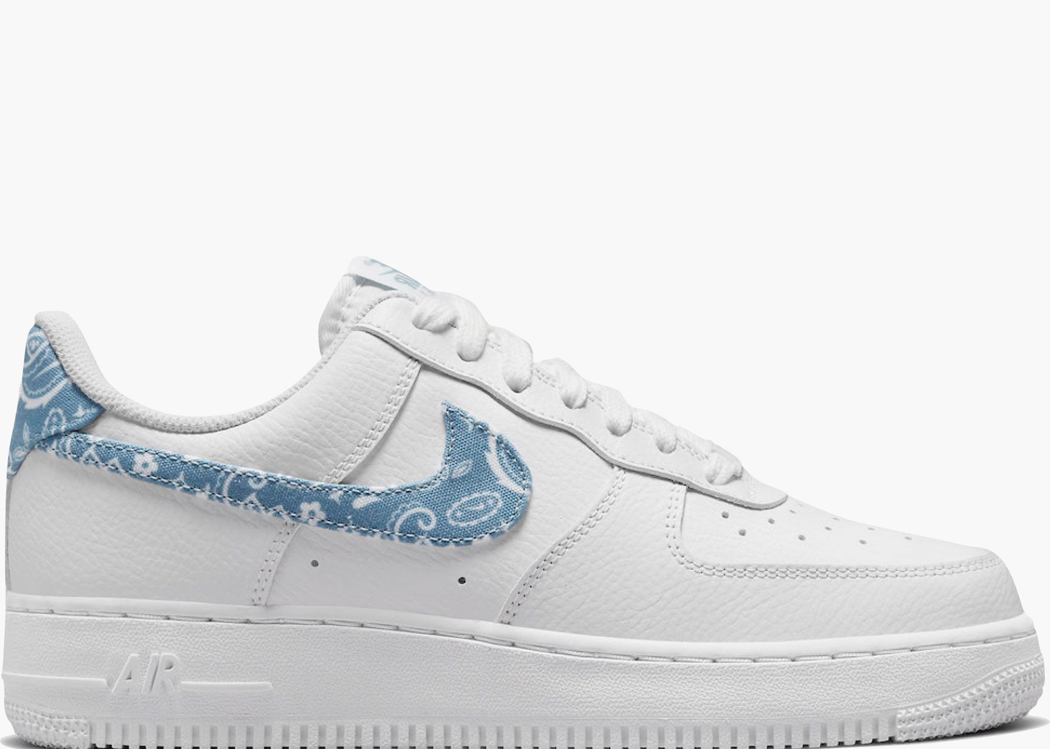 Nike Air Force 1 Low '07 Essential White Worn Blue Paisley (W) Hype Clothinga Limited Edition