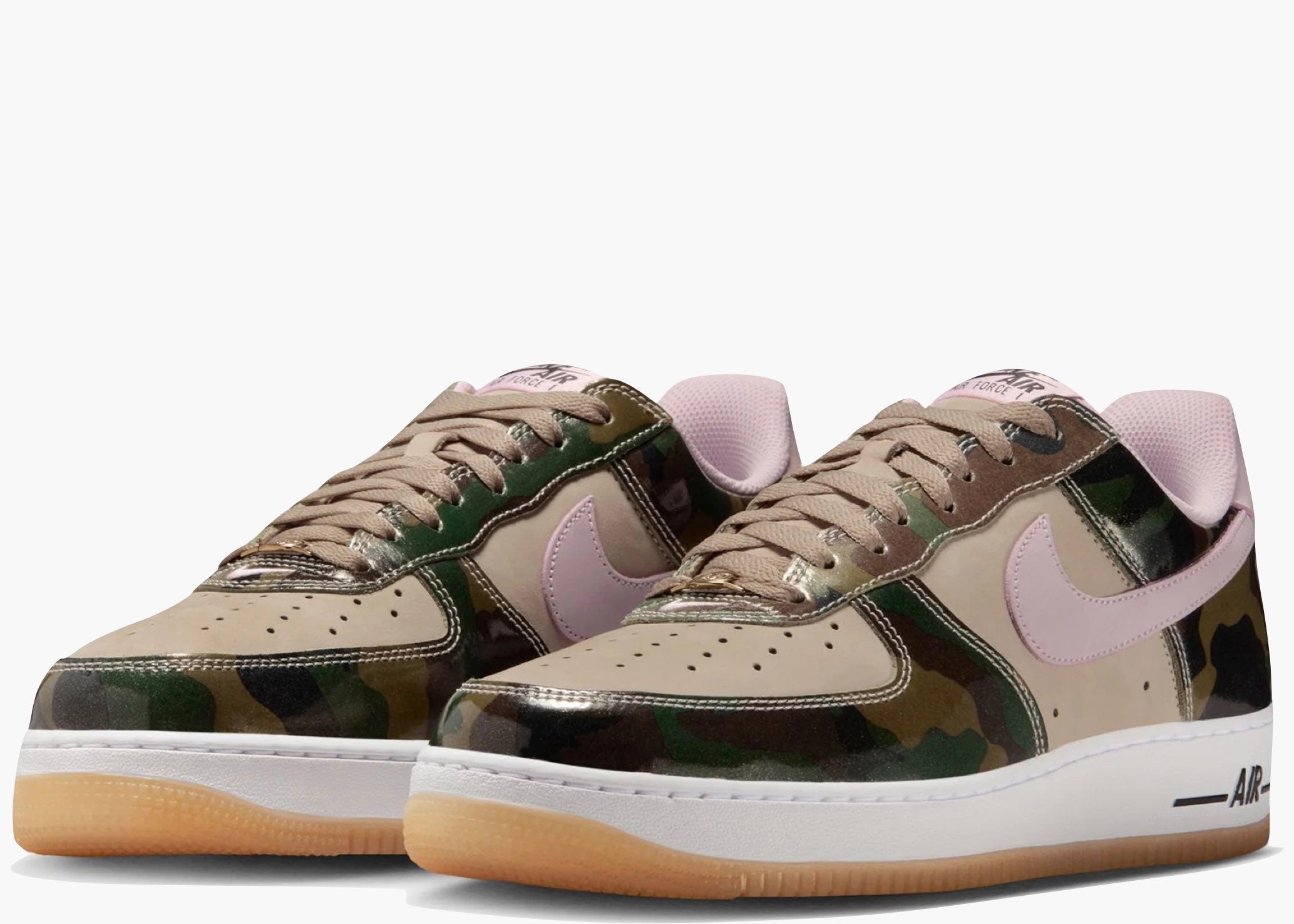 Nike Air Force 1 Low '07 LV8 Patent Camo Pink HQ1967-200 Hype Clothinga Limited Edition