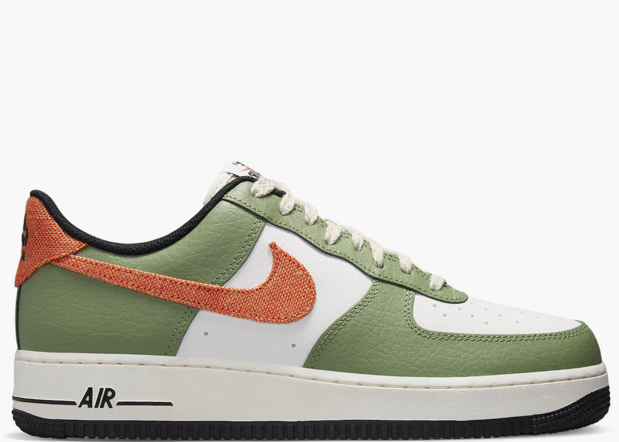 Nike Air Force 1 Low '07 Oil Green Orange  FD0758-386 Hype Clothinga Limited Edition