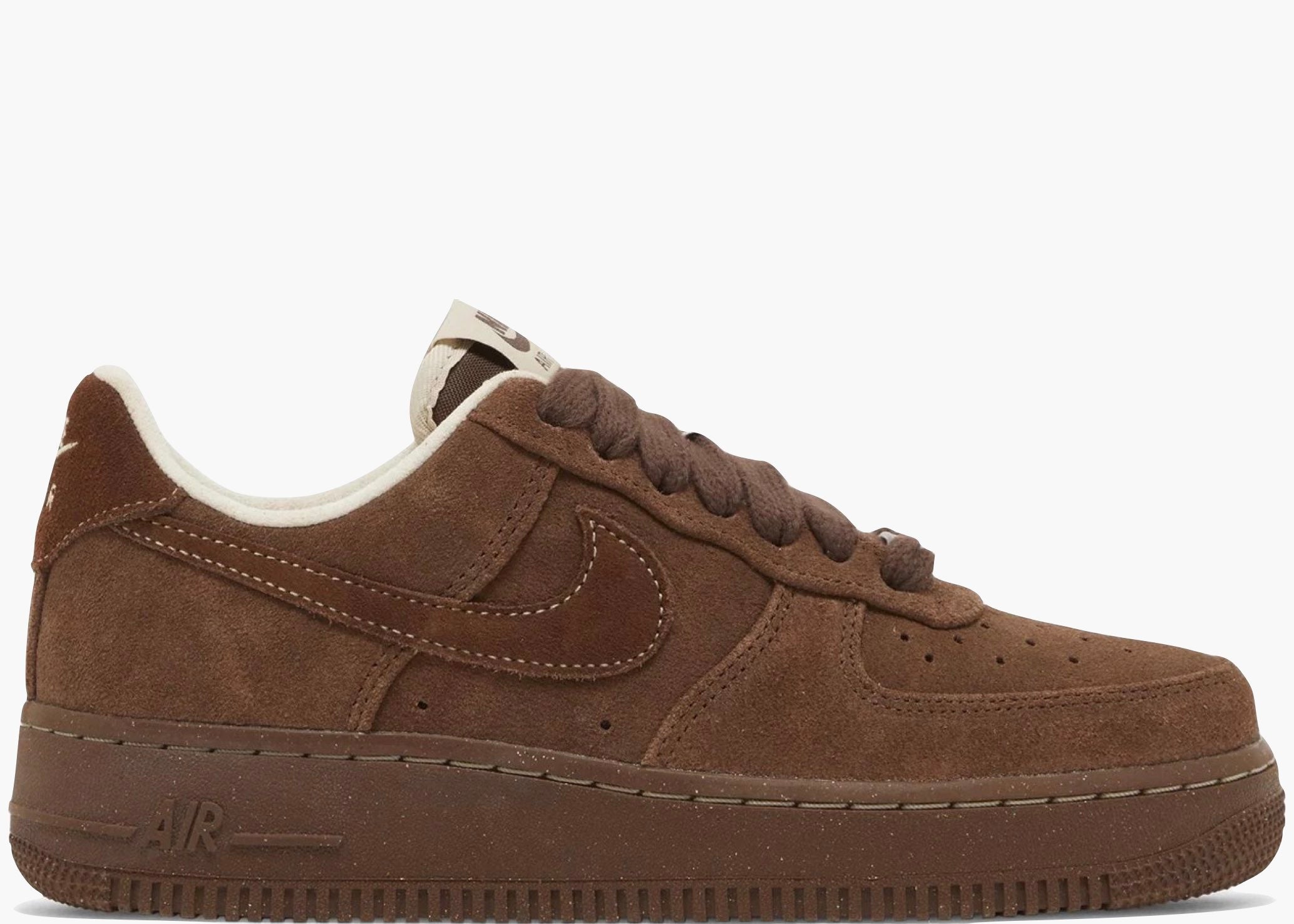 Nike Air Force 1 Low '07 Suede Cacao Wow (W) FQ8901-259 Hype Clothinga Limited Edition