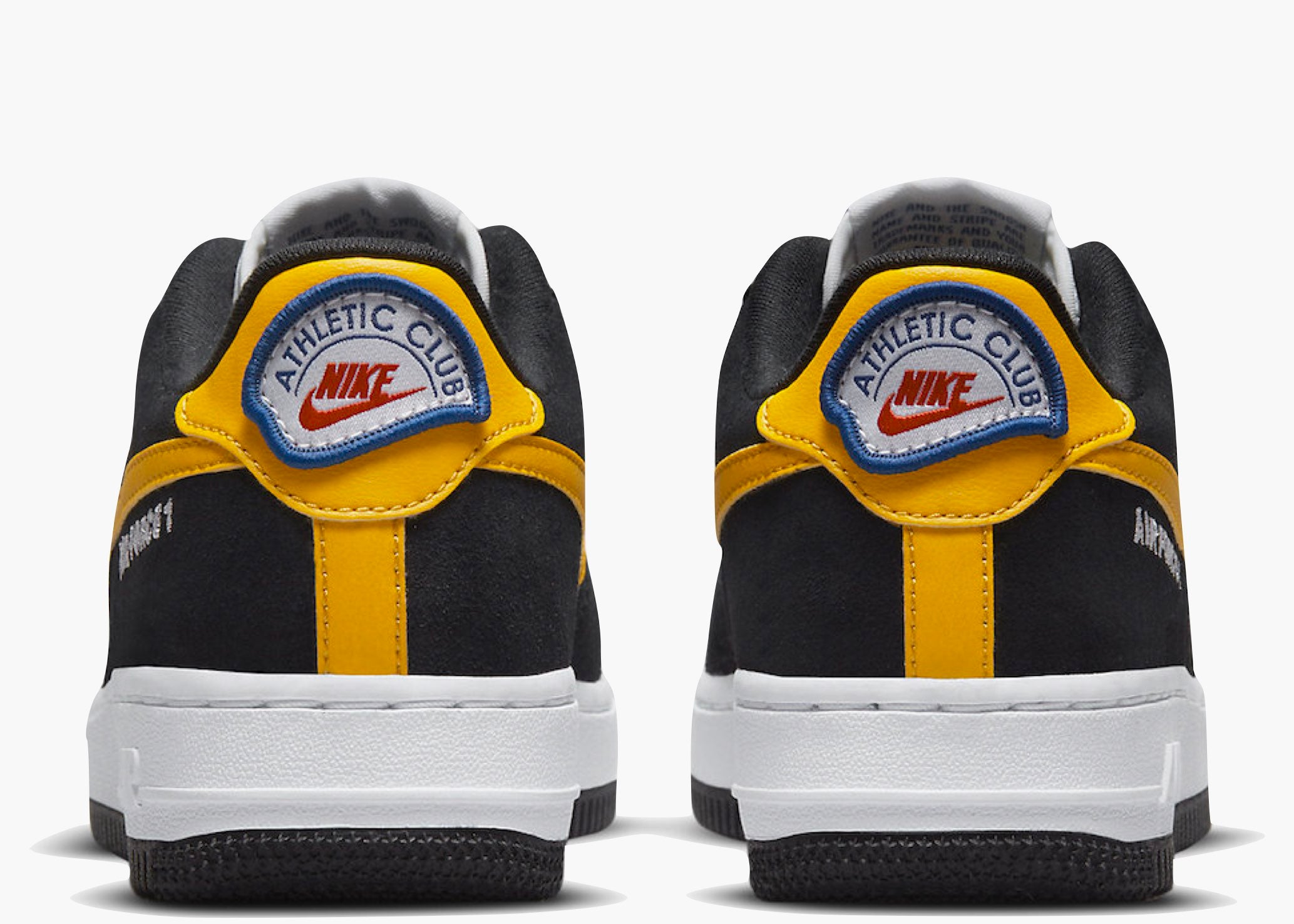 Nike Air Force 1 Low Athletic Club Black University Gold (GS) DH9597-002 Hype Clothinga Limited Edition.