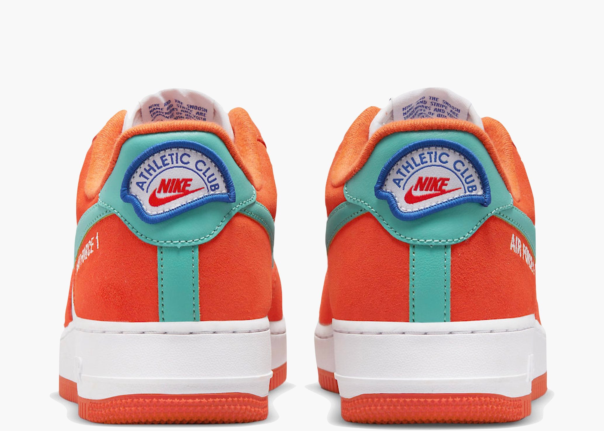 Nike Air Force 1 Low Athletic Club White Orange DH7568-800 Hype Clothinga Limited Edition