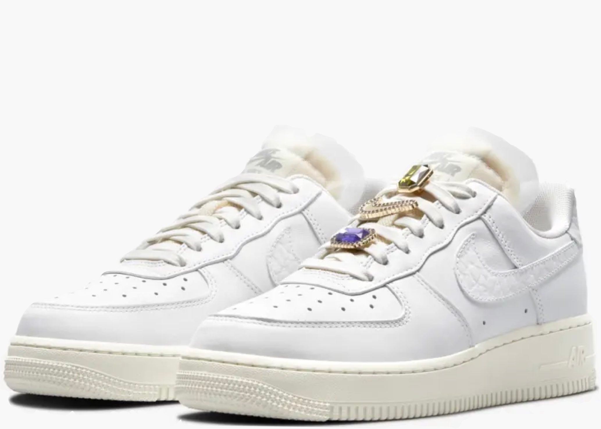 Nike Air Force 1 Low Bling Jewels White