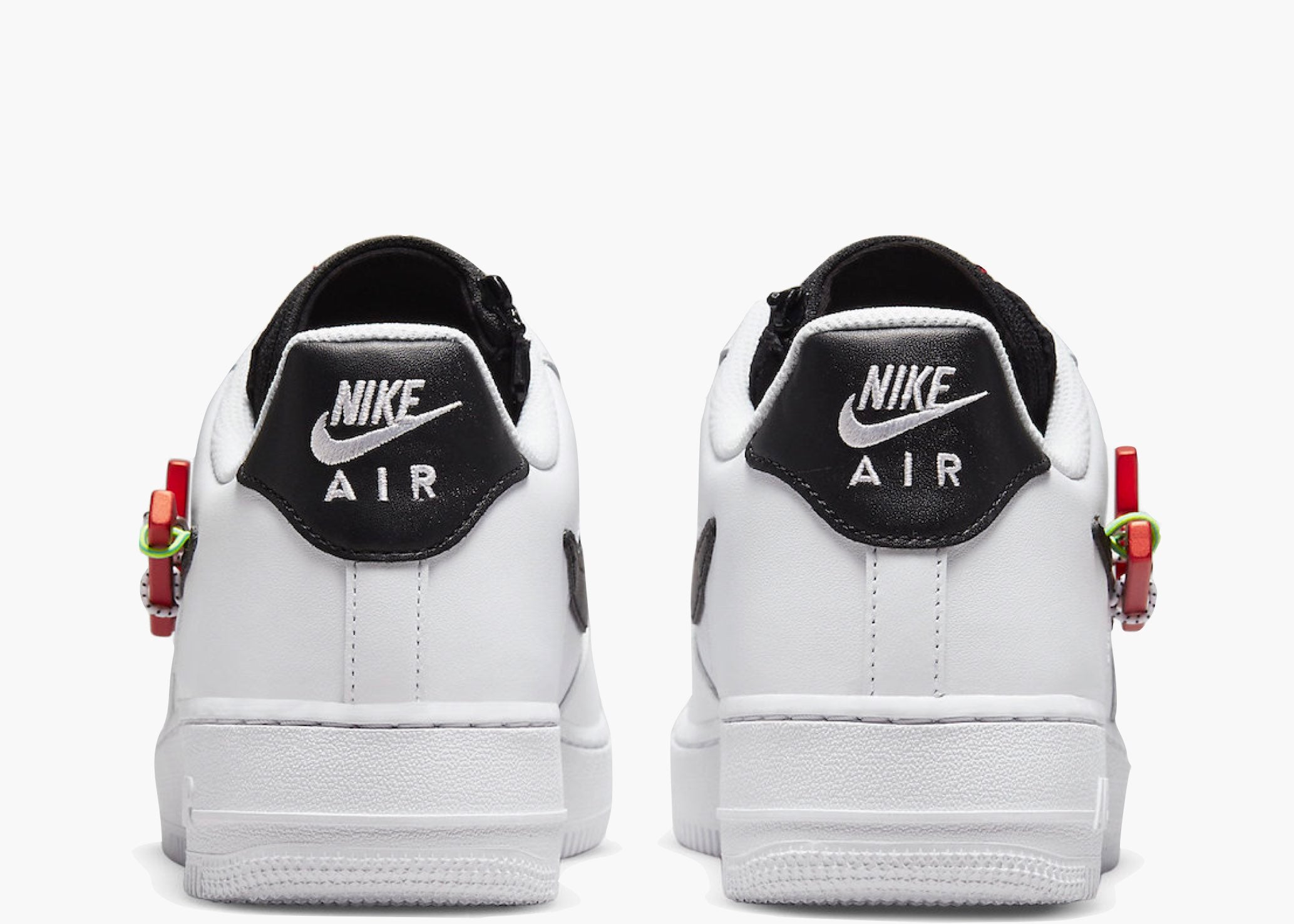 Nike Air Force 1 Low Carabiner Swoosh Red Hype Clothinga Limited Edition