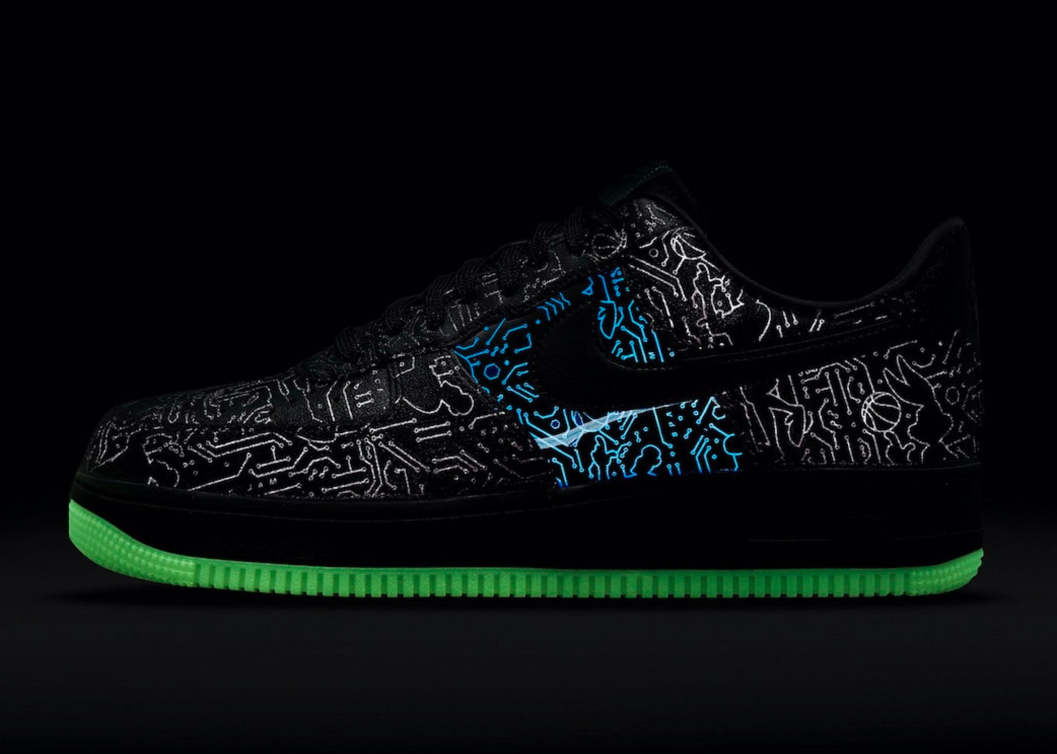 Nike Air Force 1 Low Computer Chip Space Jam