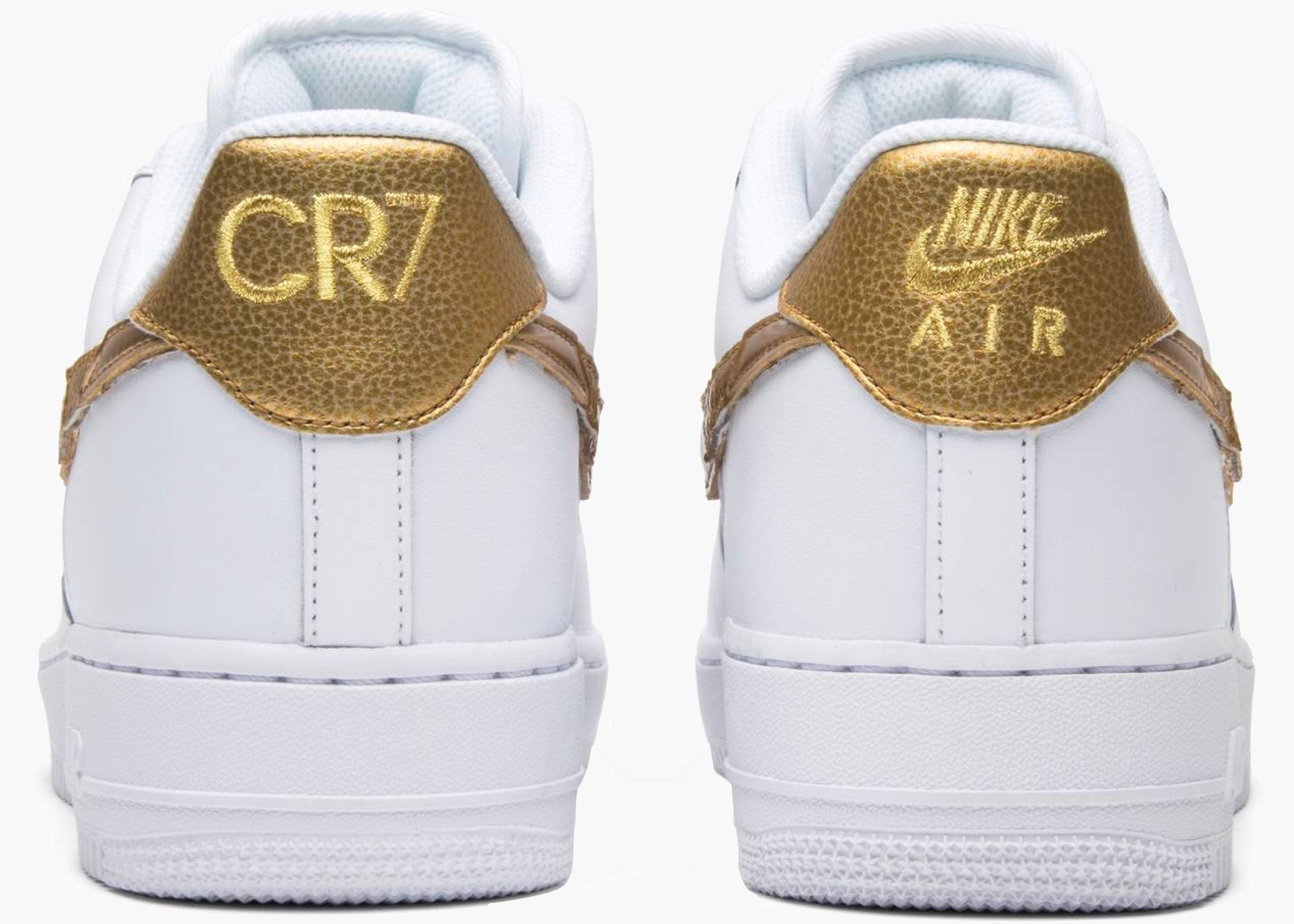 Nike Air Force 1 Low Cr7 Golden Patchwork AQ0666-100 Hype Clothinga