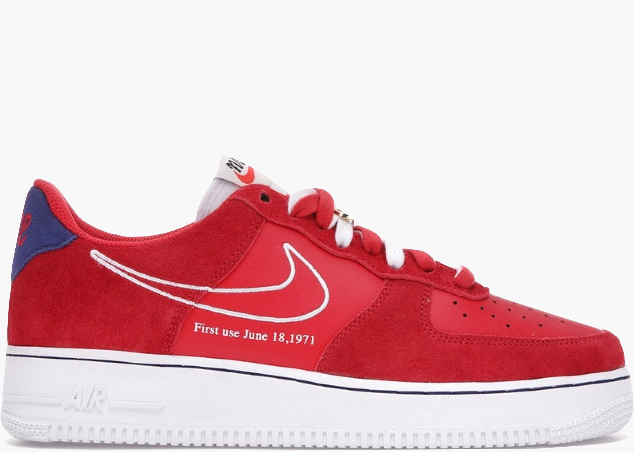 Nike Air Force 1 Low First Use University Red