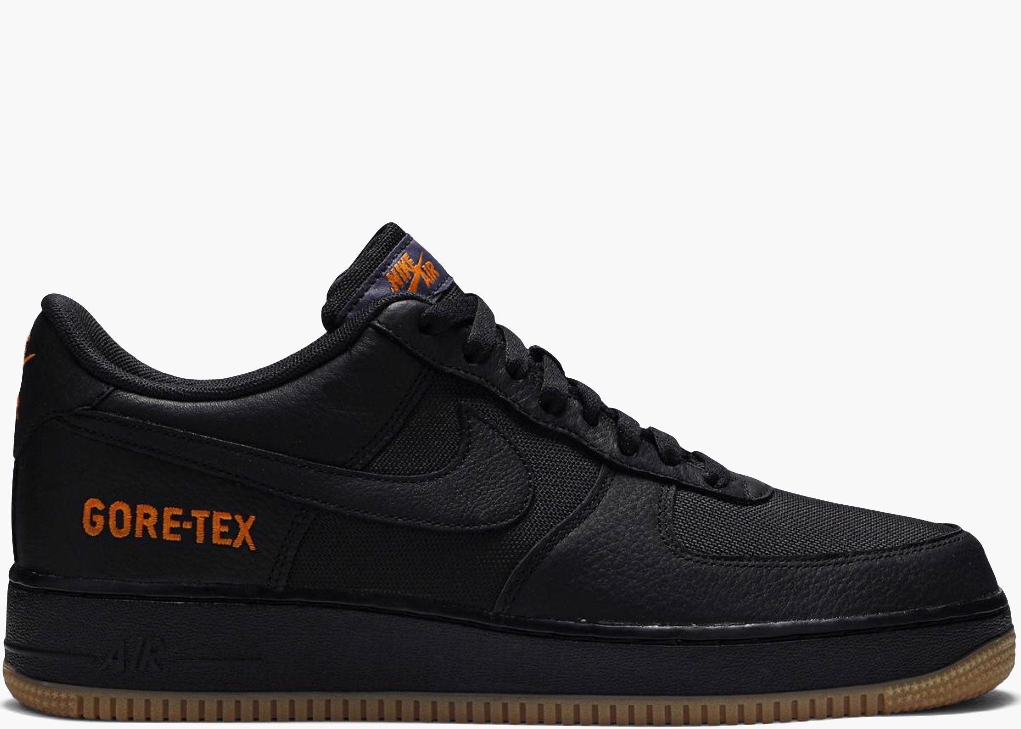 Nike Air Force 1 Low Gore-tex Black Light Carbon CK2630-001 Hype Clothinga