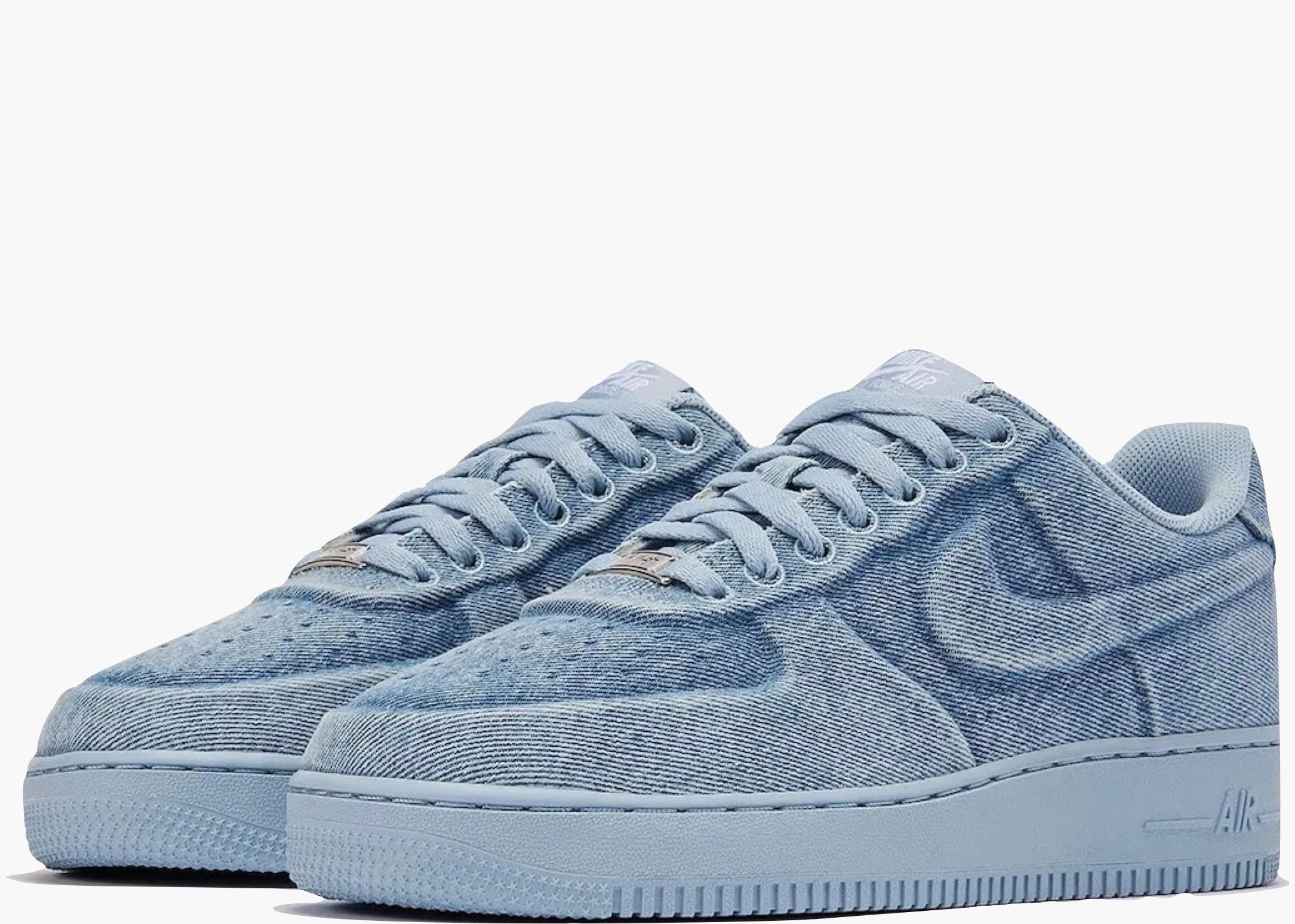Nike Air Force 1 Low Ja Morant Denim Light Armory Blue IQ9773-400 Hype Clothinga Limited Edition
