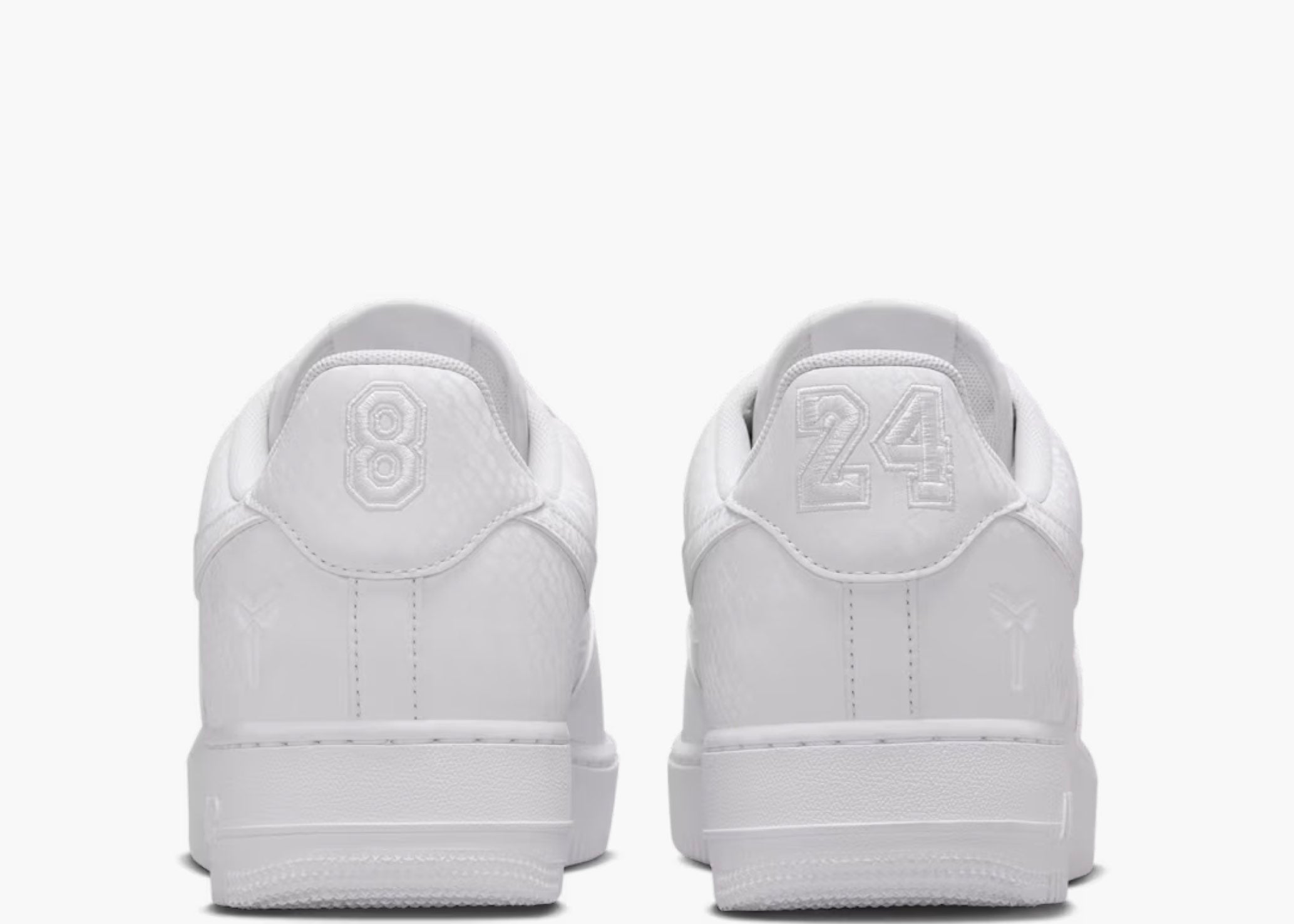 Nike Air Force 1 Low Kobe Bryant Forever White IB0018-100 Hype Clothinga Limited Edition