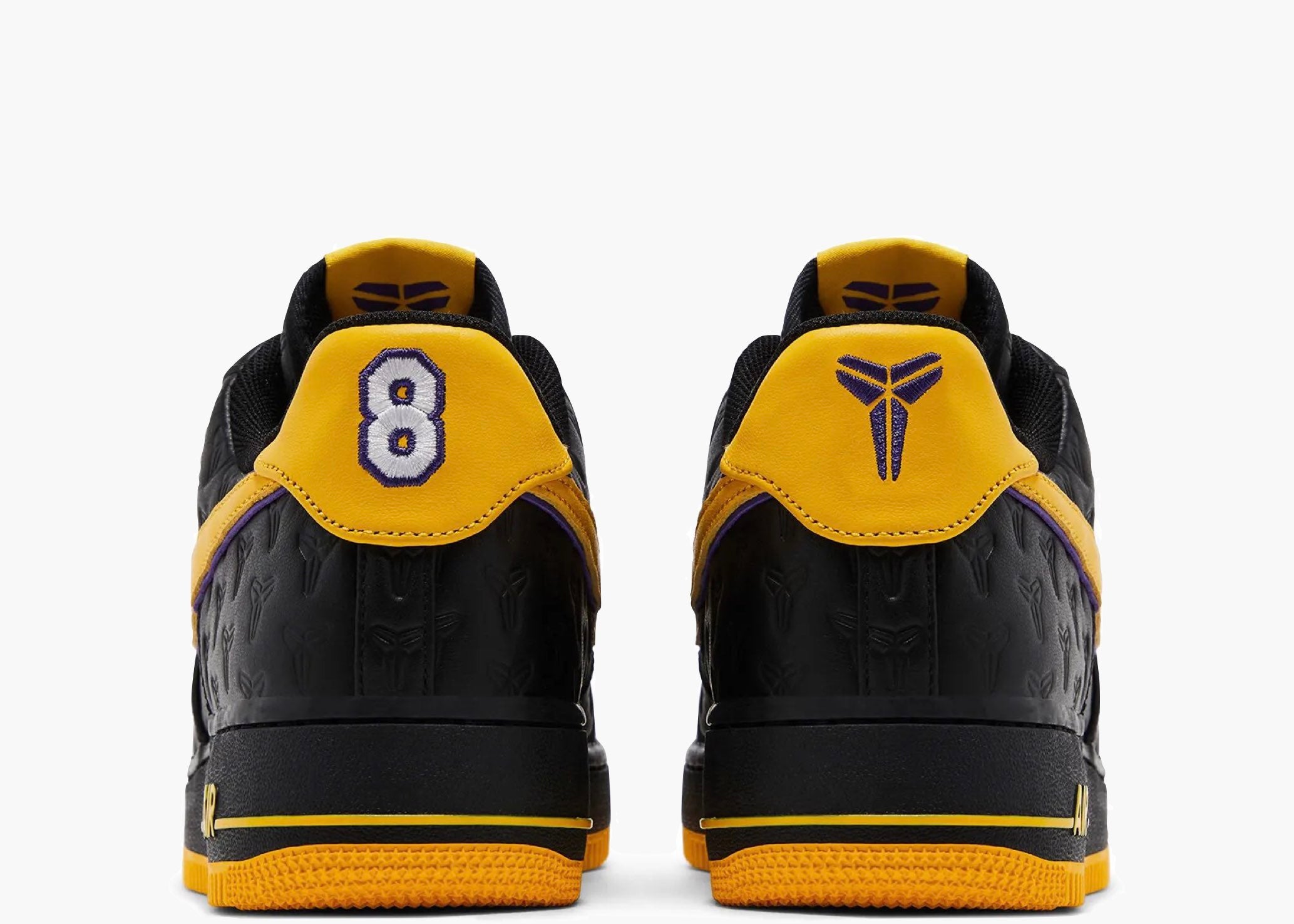 Nike Air Force 1 Low Kobe Bryant Lakers Away (Numbered Edition of 8000) HV5122-001 Hype Clothinga Limited Edition