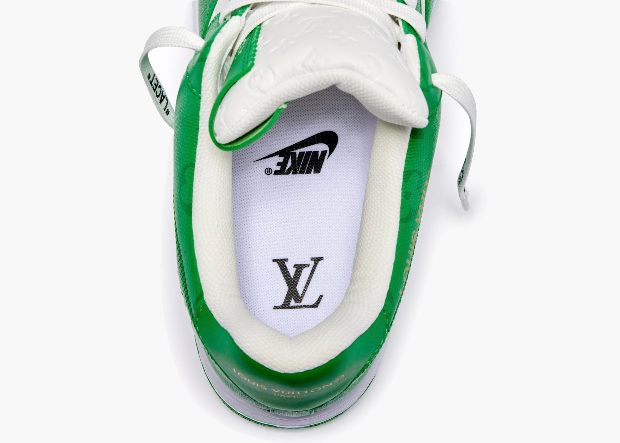 Nike Air Force 1 Low Louis Vuitton By Virgil Abloh Green | Hype Clothinga