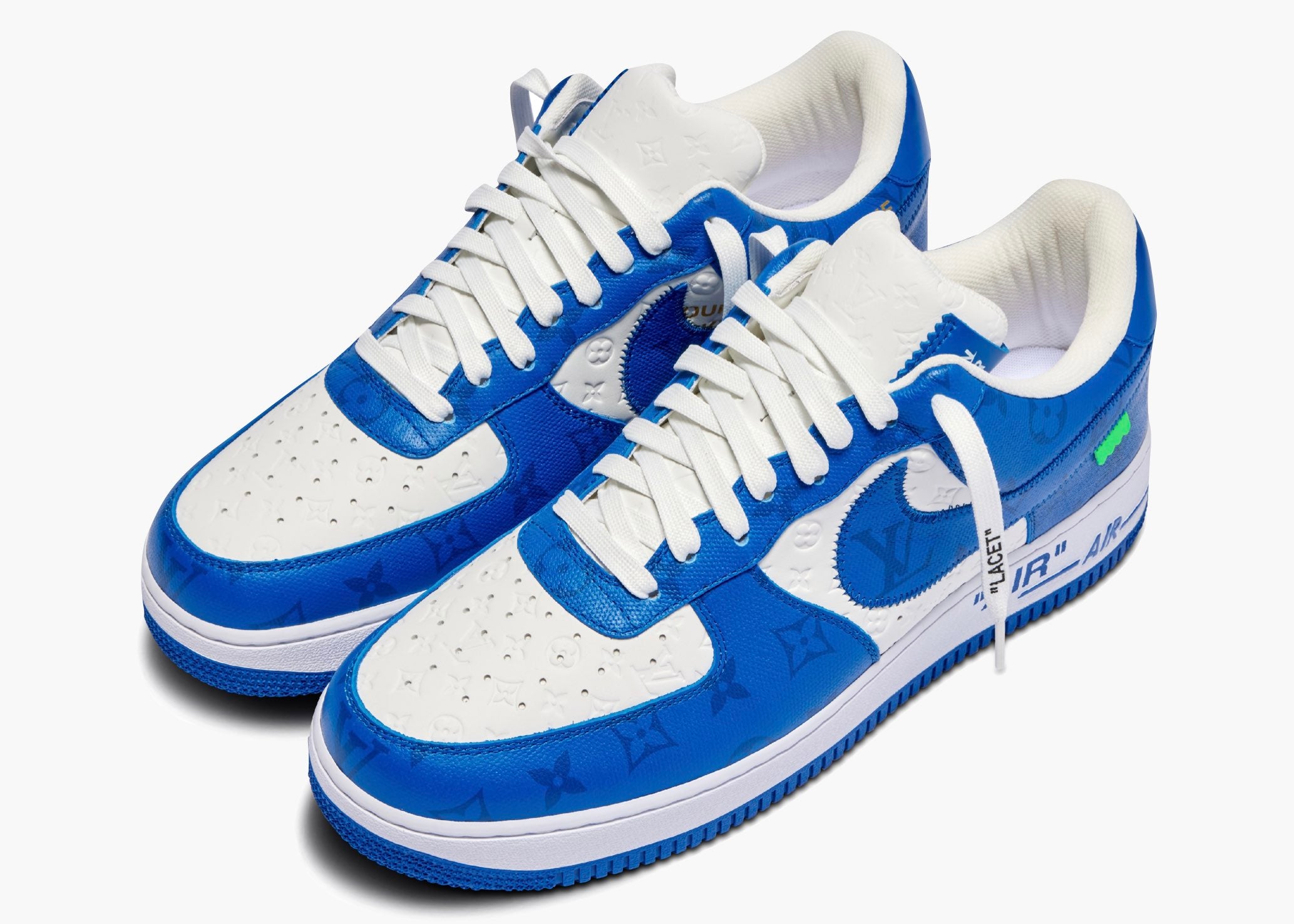 Nike Air Force 1 Low Louis Vuitton By Virgil Abloh Royal | Hype Clothinga