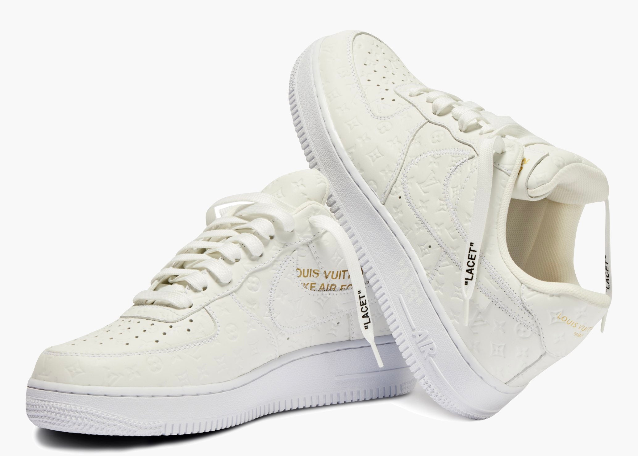Nike Air Force 1 Low Louis Vuitton By Virgil Abloh White | Hype Clothinga