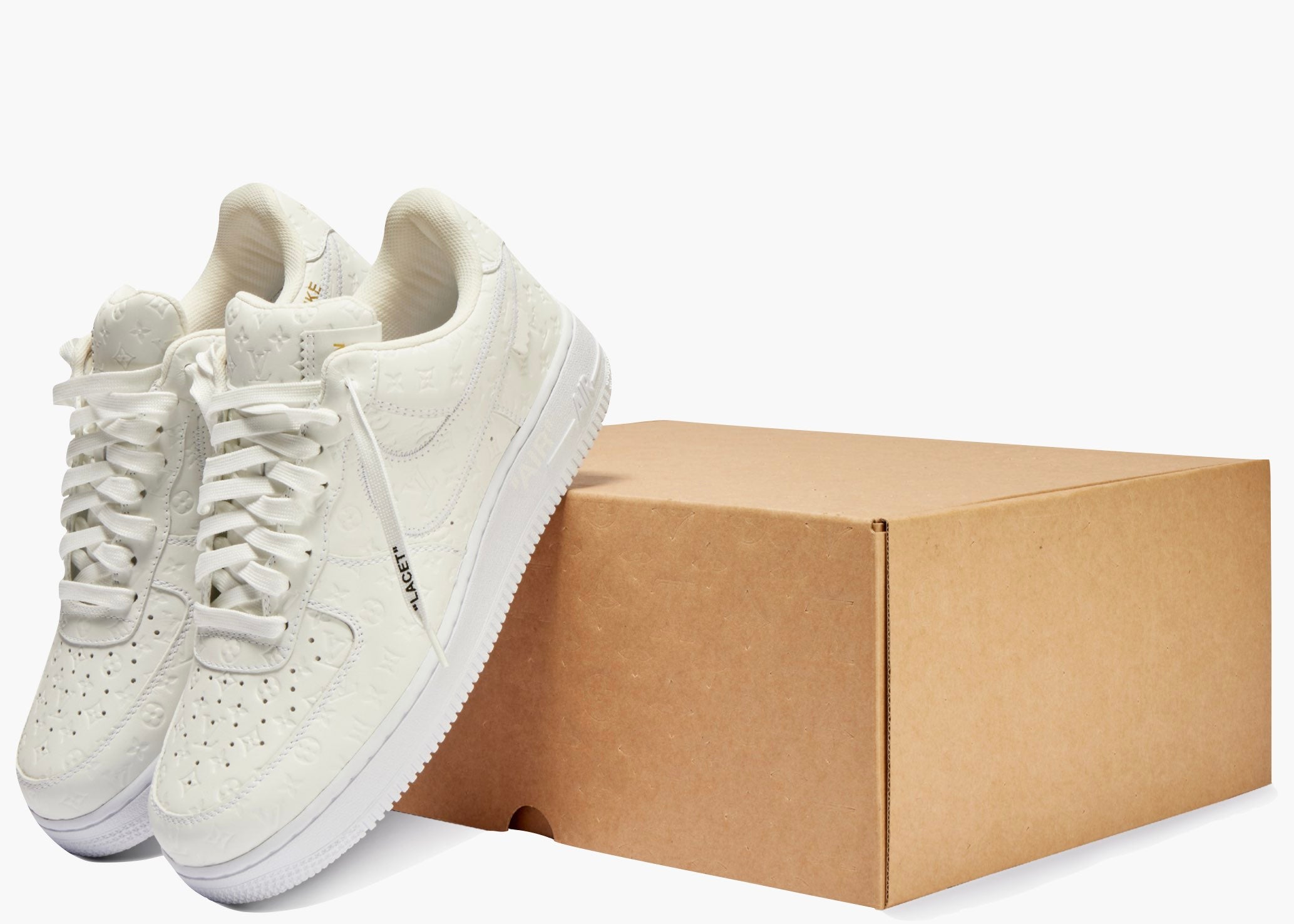 Nike Air Force 1 Low Louis Vuitton By Virgil Abloh White | Hype Clothinga