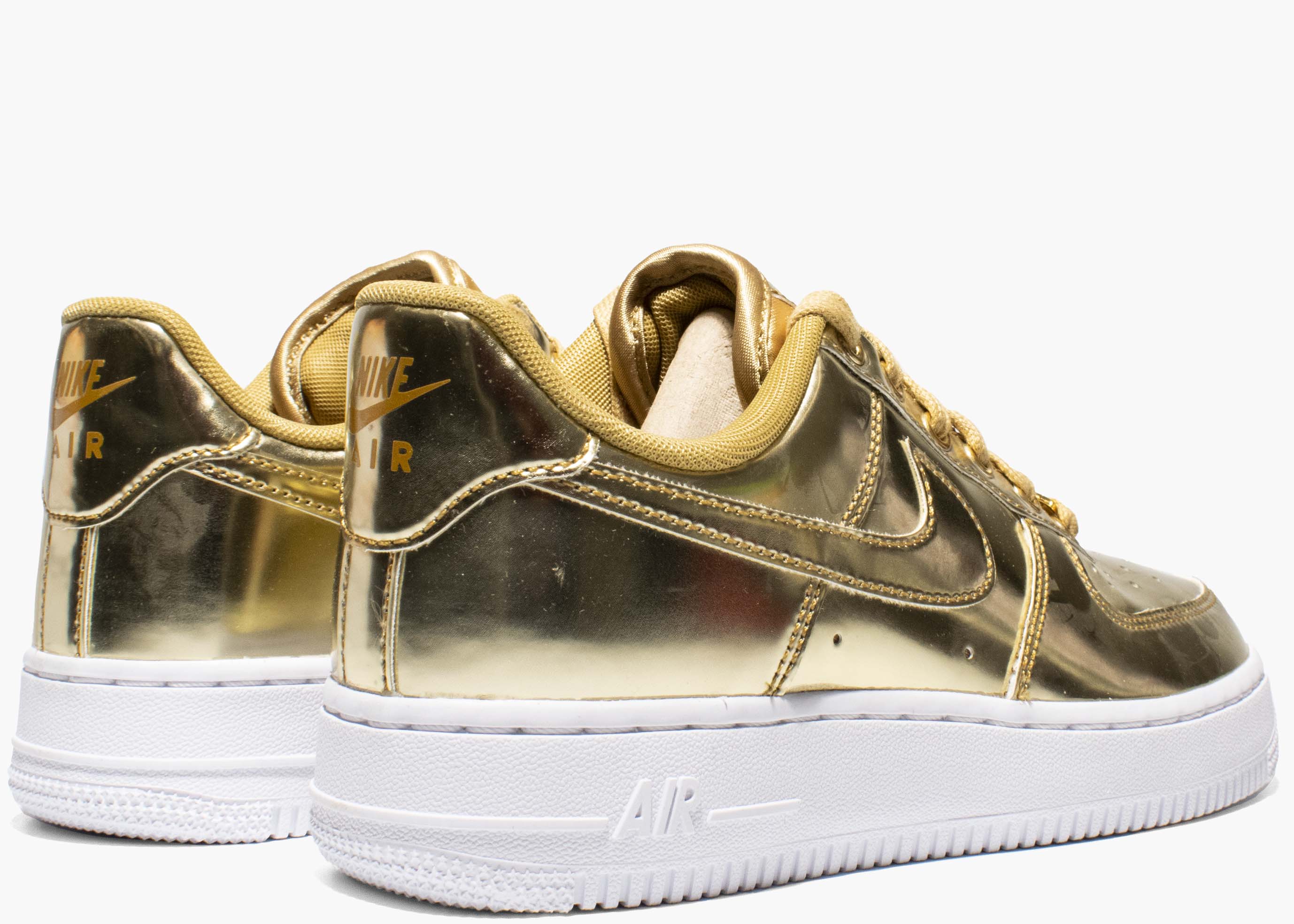Nike Air Force 1 Low Metallic Gold (w) CQ6566-700 Hype Clothinga Limited Edition