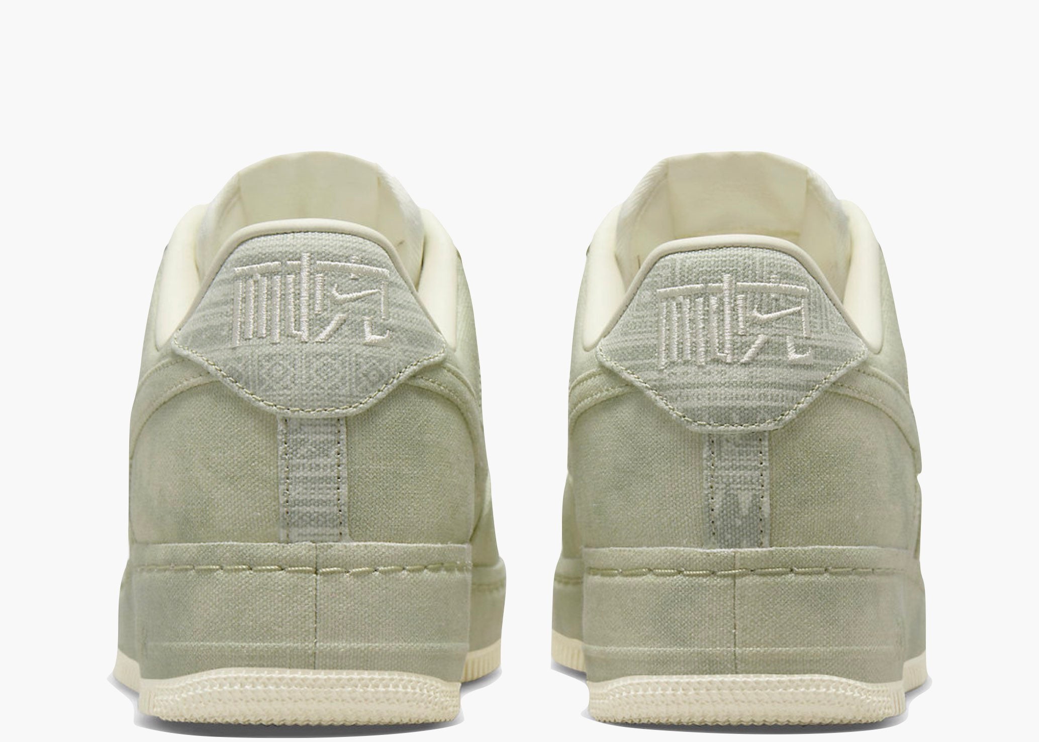 Nike Air Force 1 Low NAI-KE Olive Canvas Hype Clothinga Limited Edition