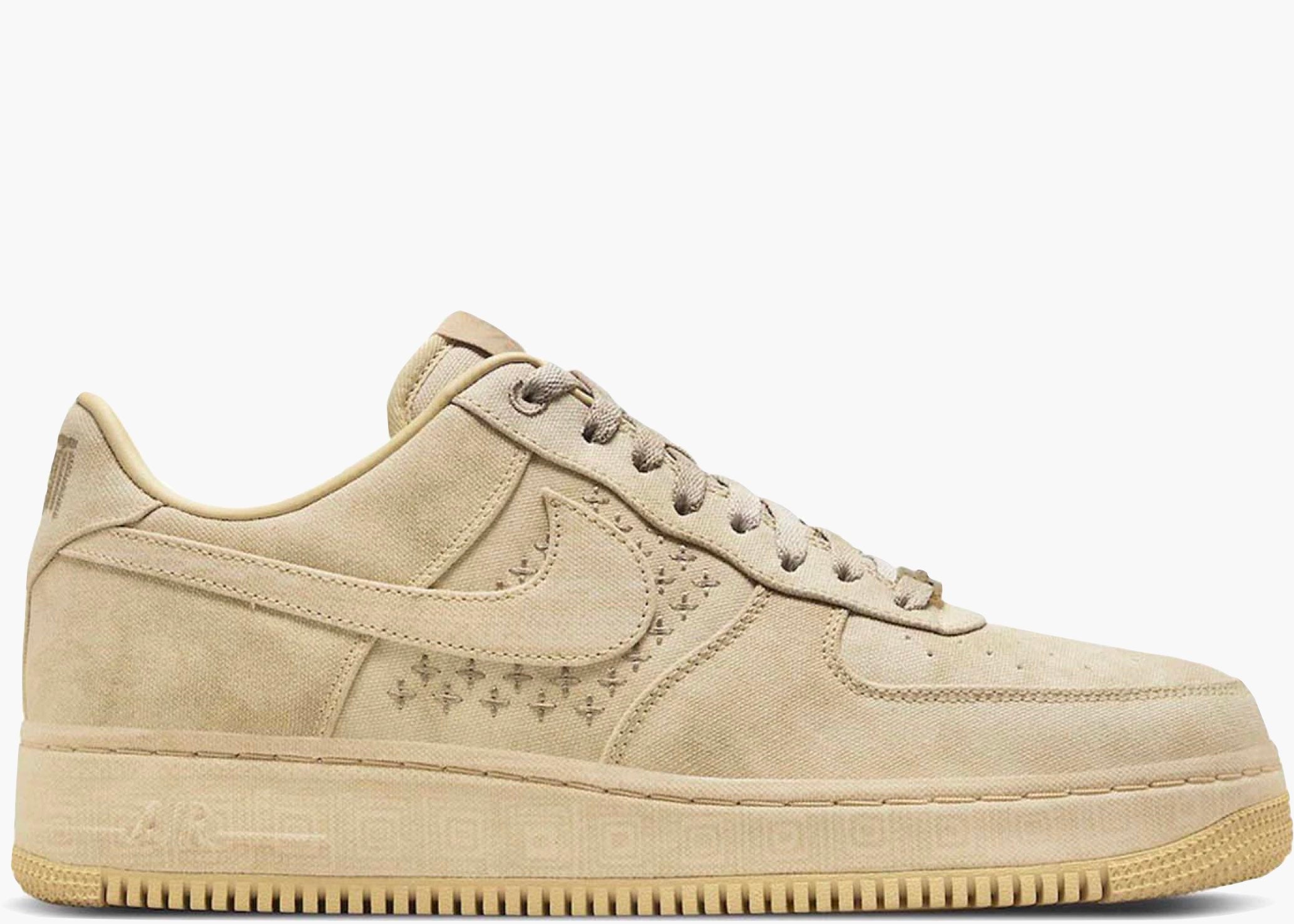 Nike Air Force 1 Low NAI-KE Tan Canvas Hype Clothinga Limited Edition
