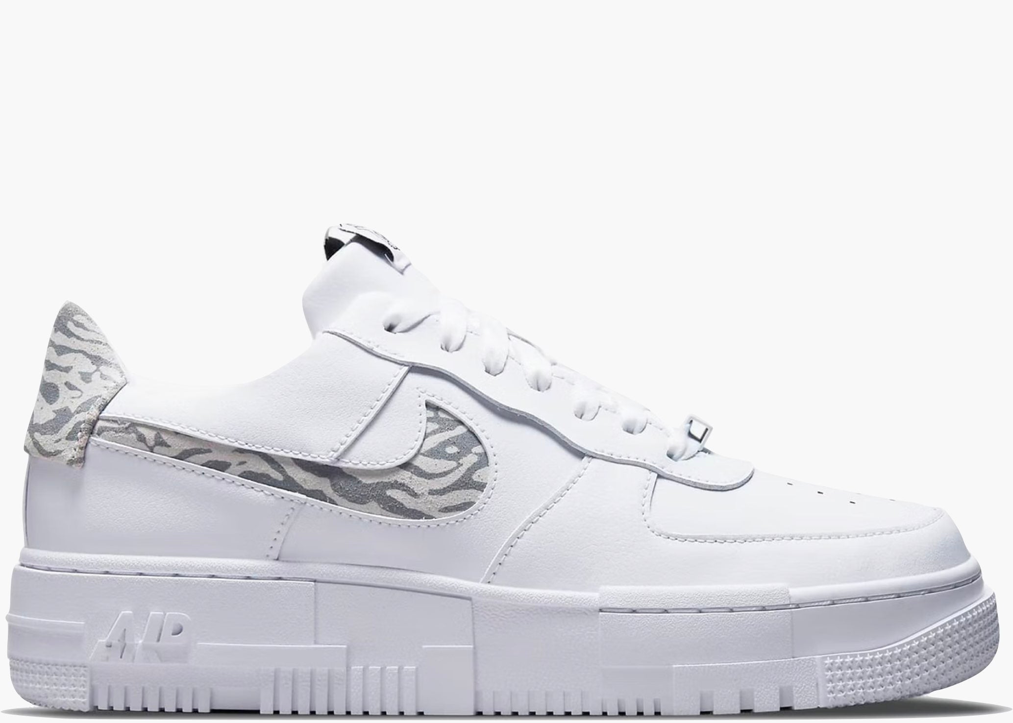 Nike Air Force 1 Low Pixel SE White Zebra (W)  DH9632-100 Hype Clothinga Limited Edition
