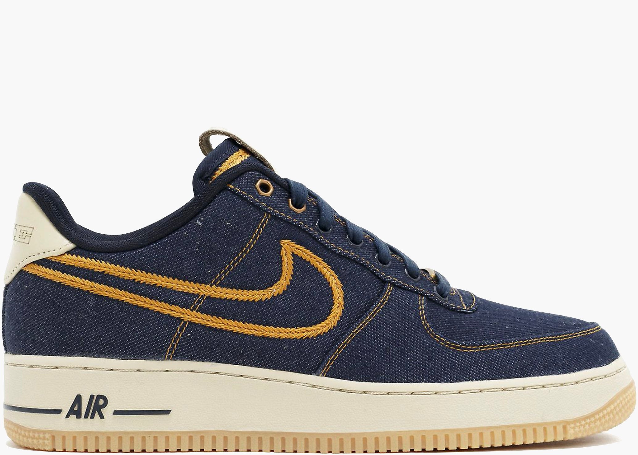 Nike Air Force 1 Low Premium Denim 318775-404 Hype Clothinga