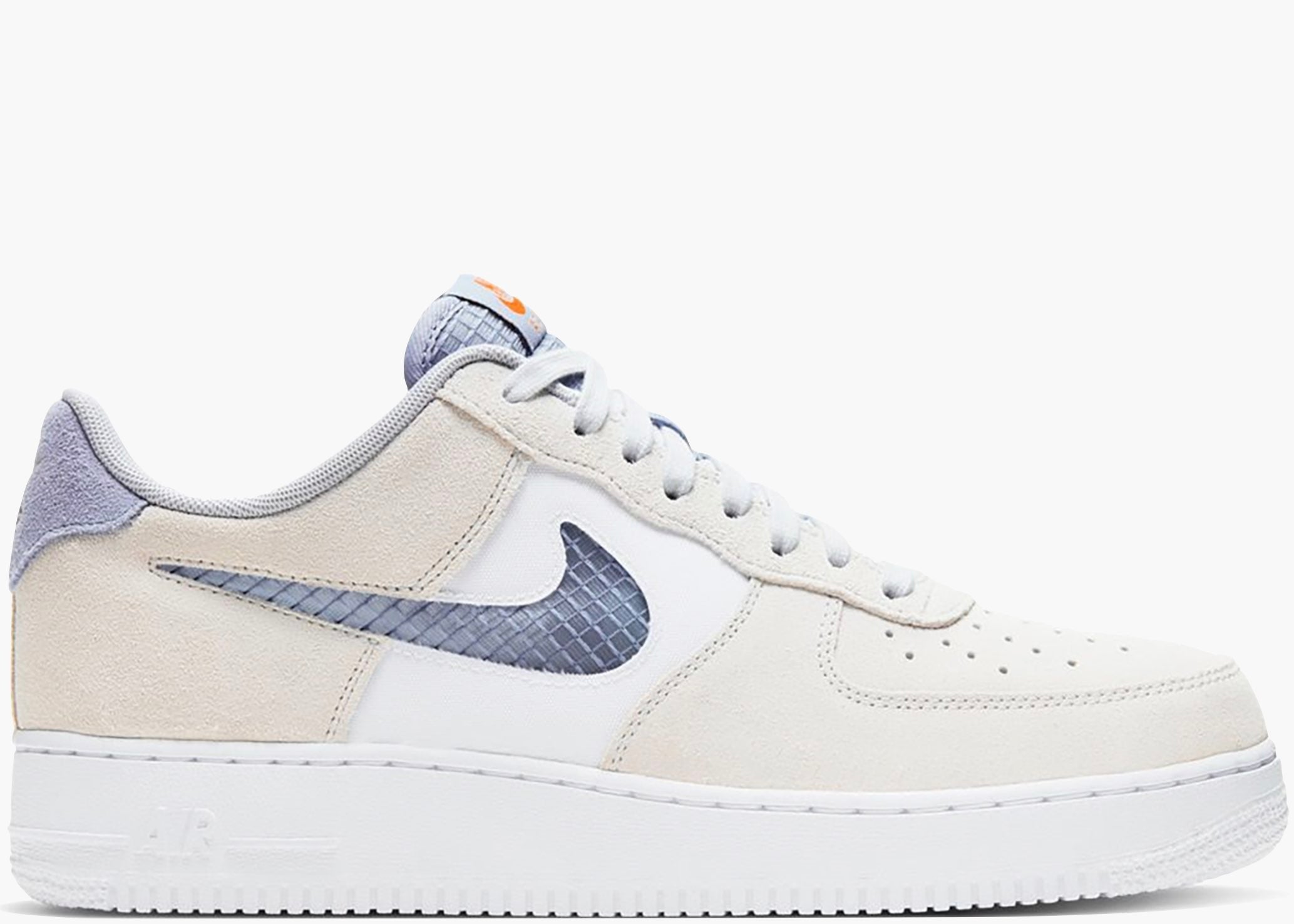 Nike Air Force 1 Low Pure Platinum Indigo Fog
