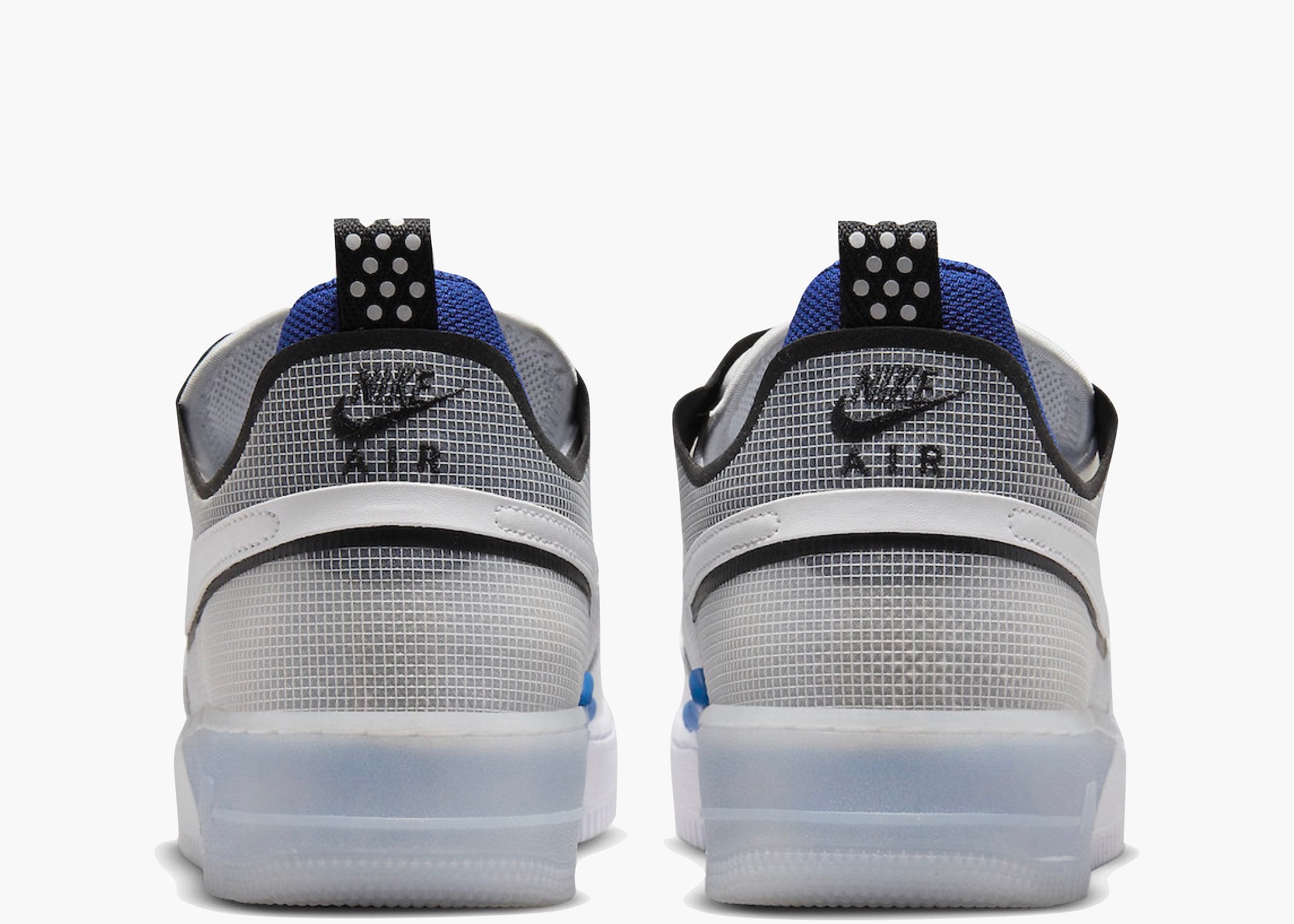 Nike Air Force 1 Low React Split White Photo Blue Hype Clothinga Limited Edion