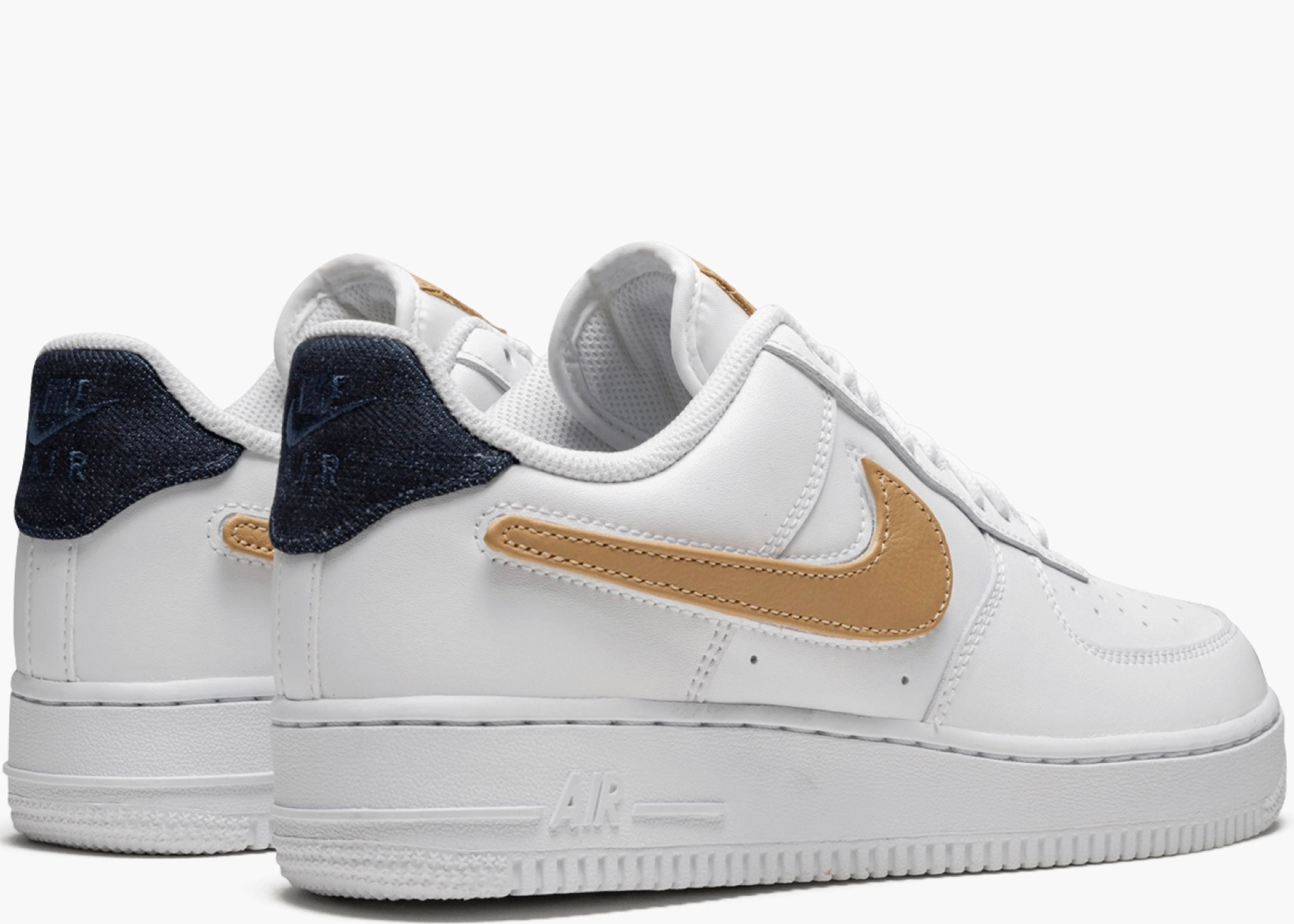 Nike Air Force 1 Low Removable Swoosh Pack Vacchetta Tan CT2253-100 Hype Clothinga