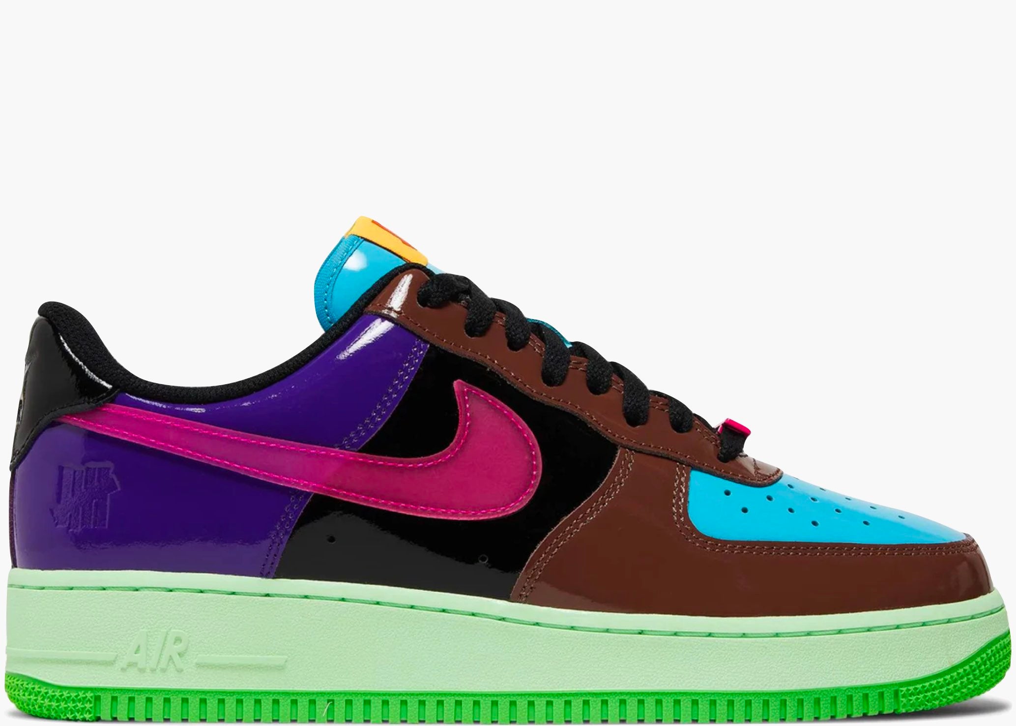Nike Air Force 1 Low SP Undefeated Multi-Patent Pink Prime Hype Clothinga Limited Edition