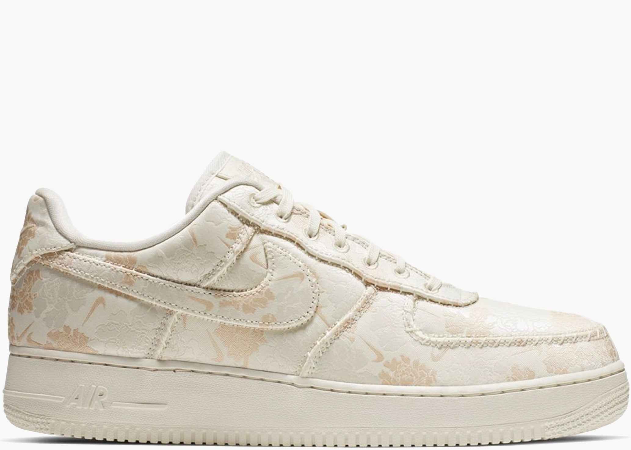 Nike Air Force 1 Low Satin Floral Pale Ivory b7a4c8a2 Hype Clothinga