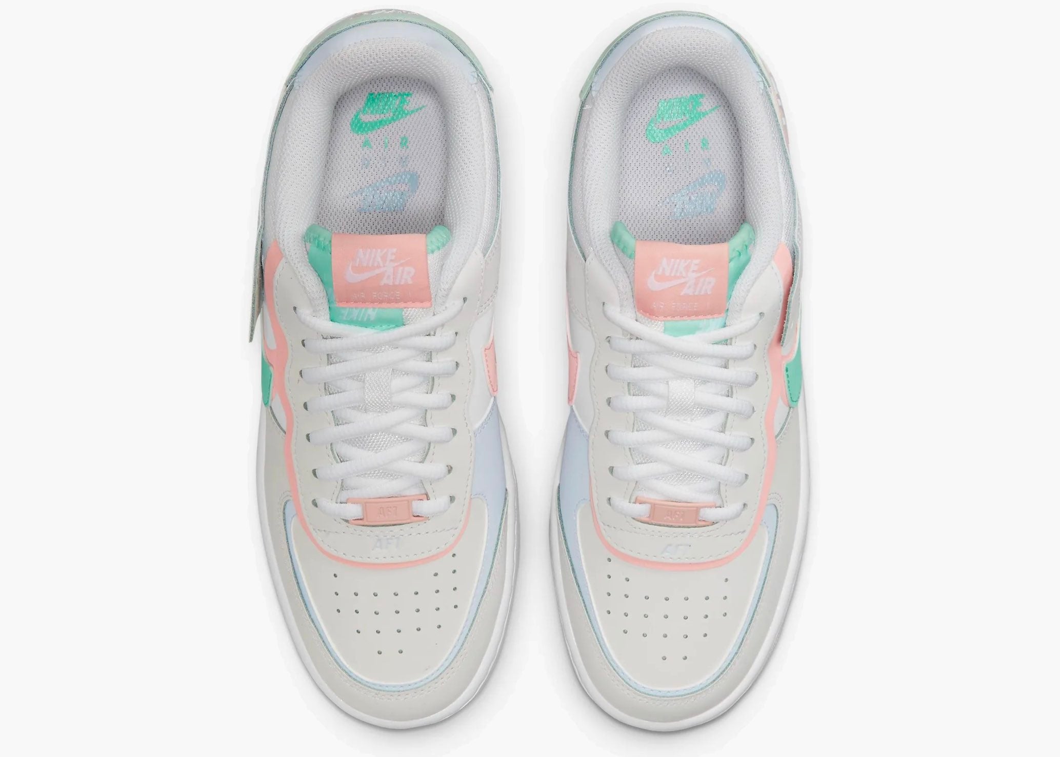 Nike Air Force 1 Low Shadow White Atmosphere Mint Foam (W) Hype Clothinga Limited Edition
