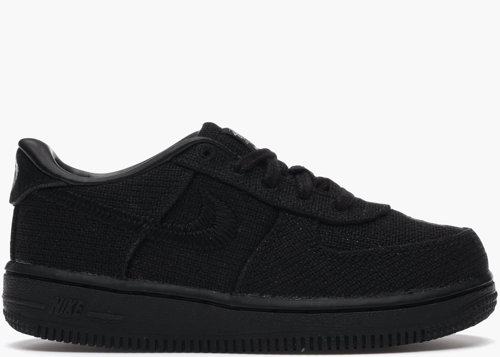 Nike Air Force 1 Low Stussy Black (TD) DC8306-001 Hype Clothinga