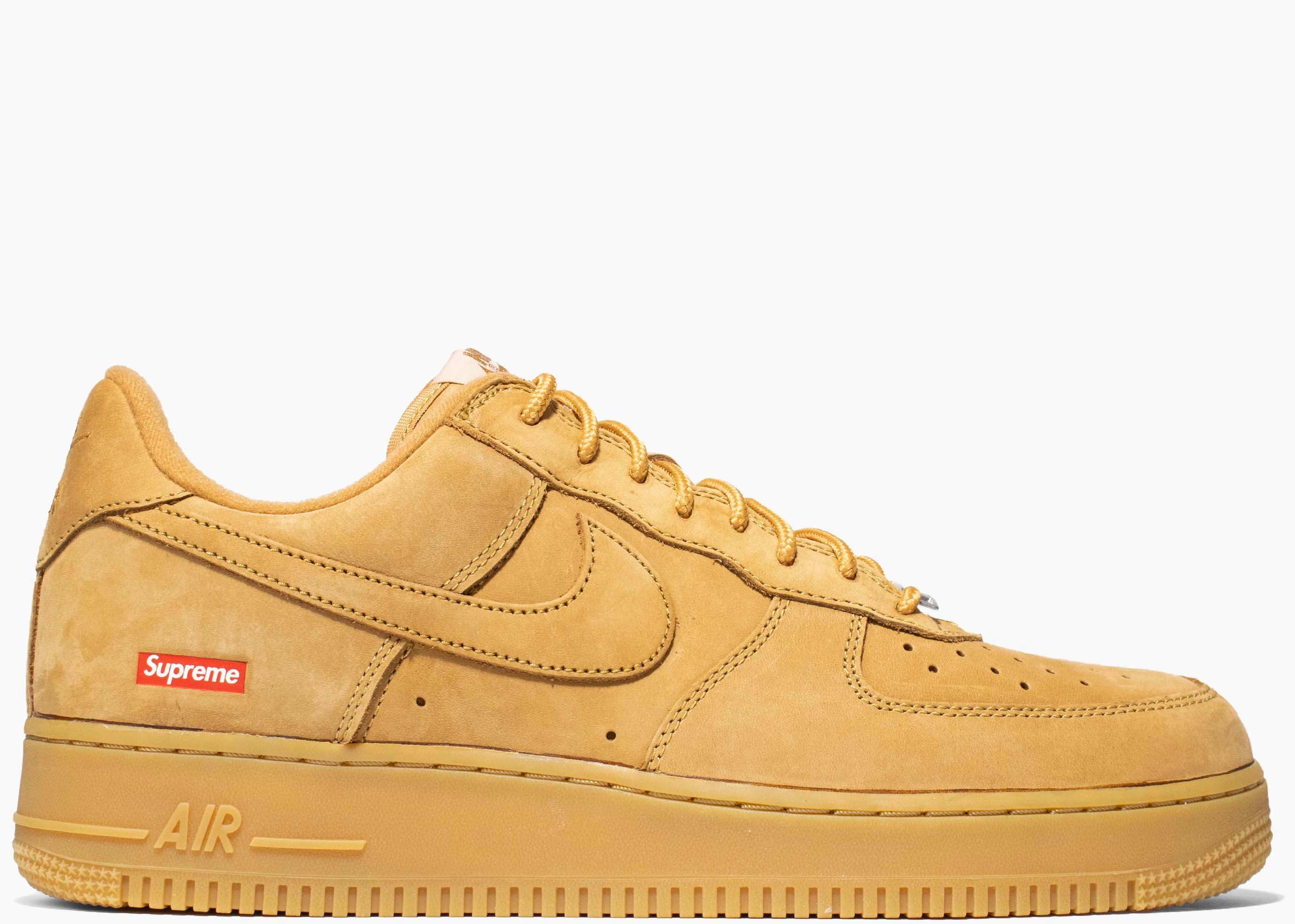 Nike Air Force 1 Low Supreme Flax Hype Clothinga Limited Edition