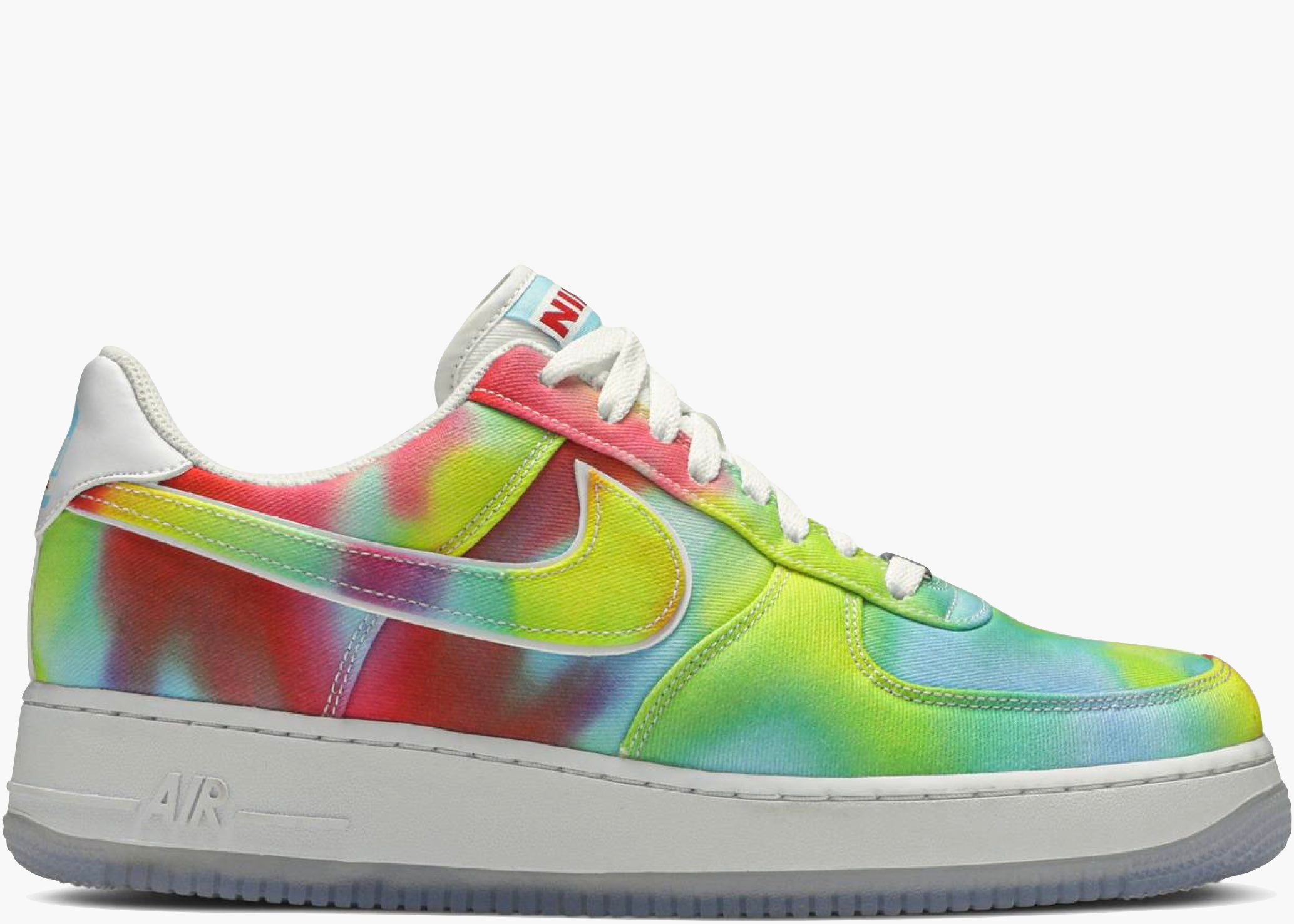 Nike Air Force 1 Low Tie Dye Chicago CK0838-100 Hype Clothinga