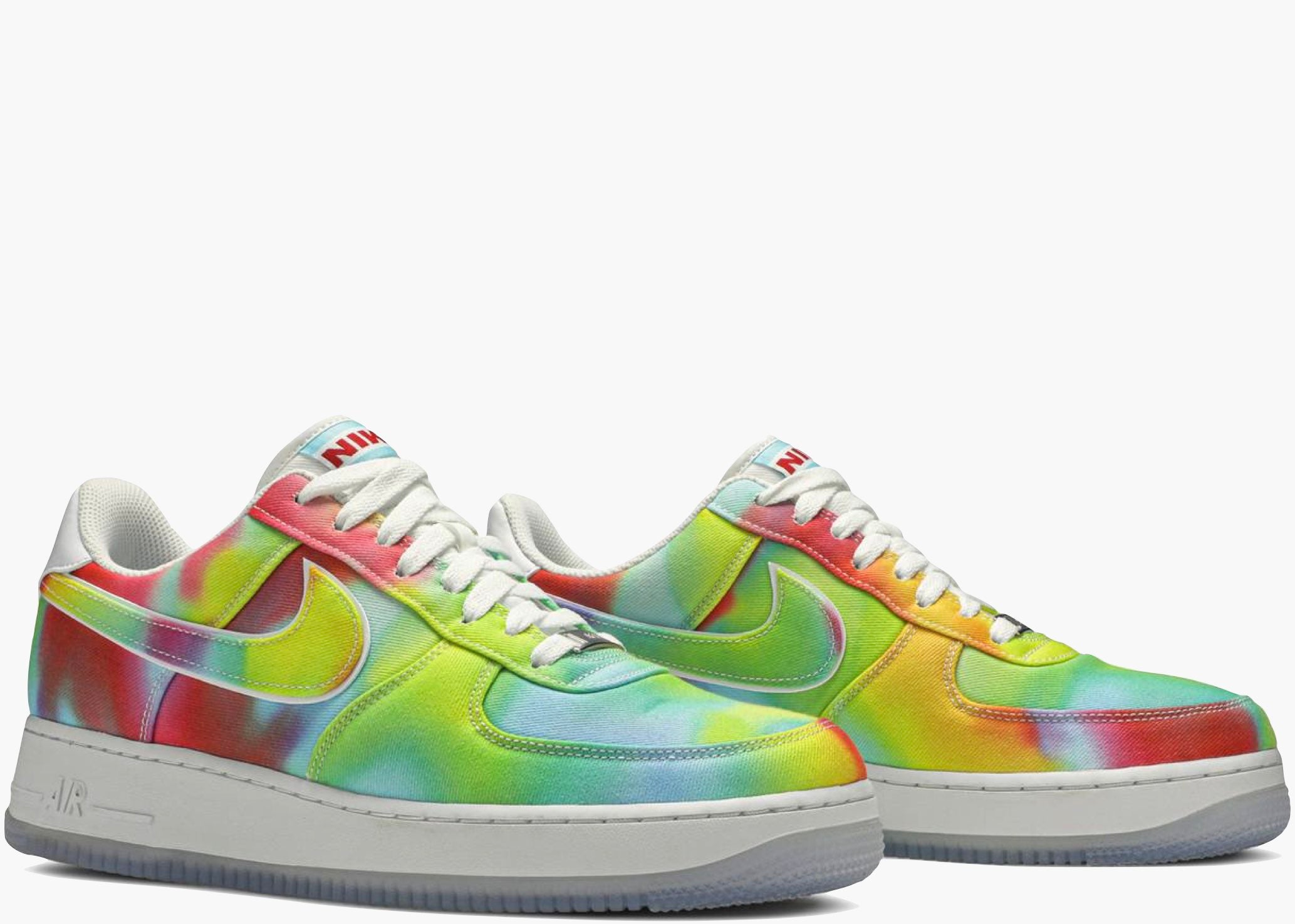 Nike Air Force 1 Low Tie Dye Chicago CK0838-100 Hype Clothinga
