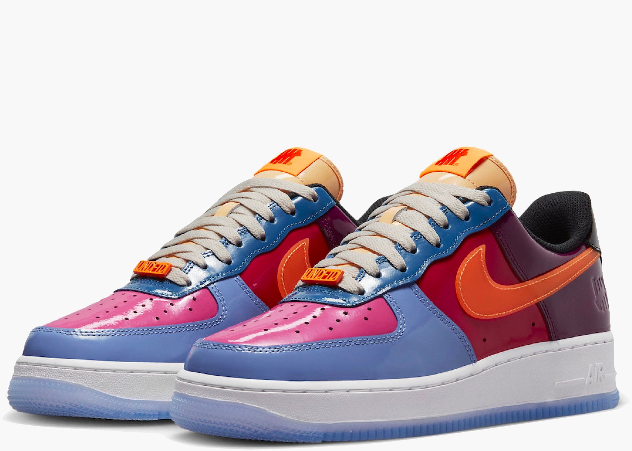 Nike Air Force 1 Low Undefeated Multi-Patent Hype Clothinga Limited Edition