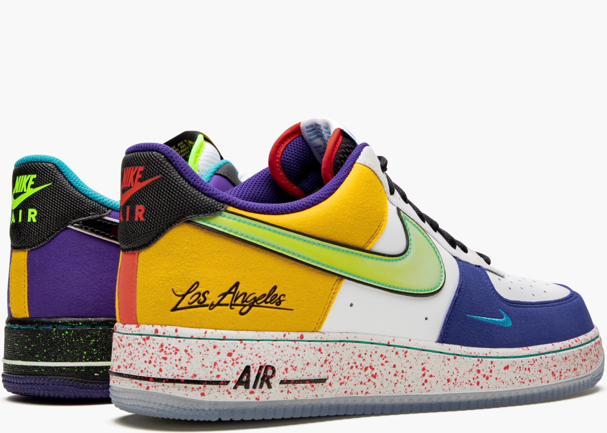 Nike Air Force 1 Low What The La CT1117-100 Hype Clothinga