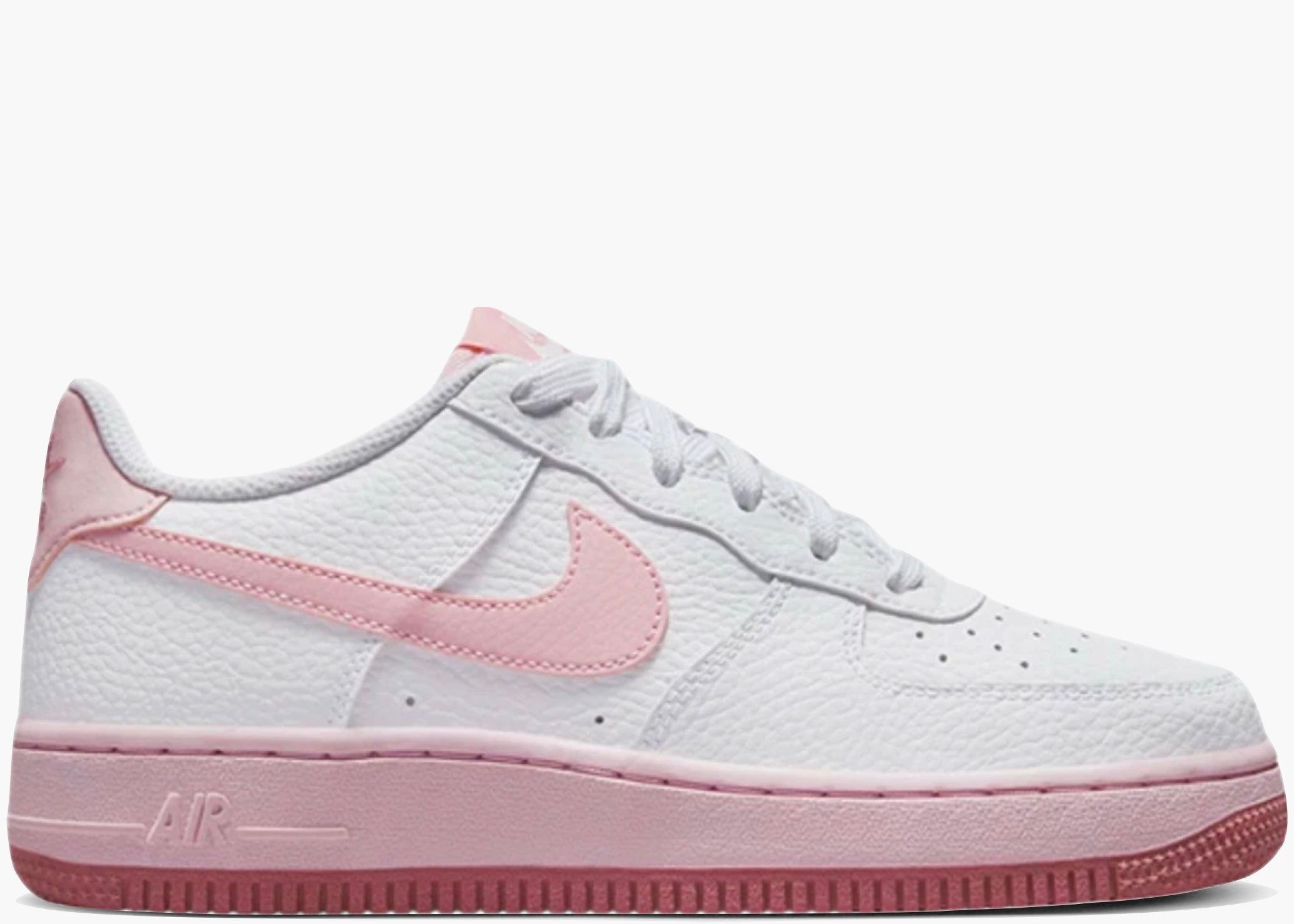 Nike Air Force 1 Low White Pink (GS) (2022) Hype clothinga Limited Edition