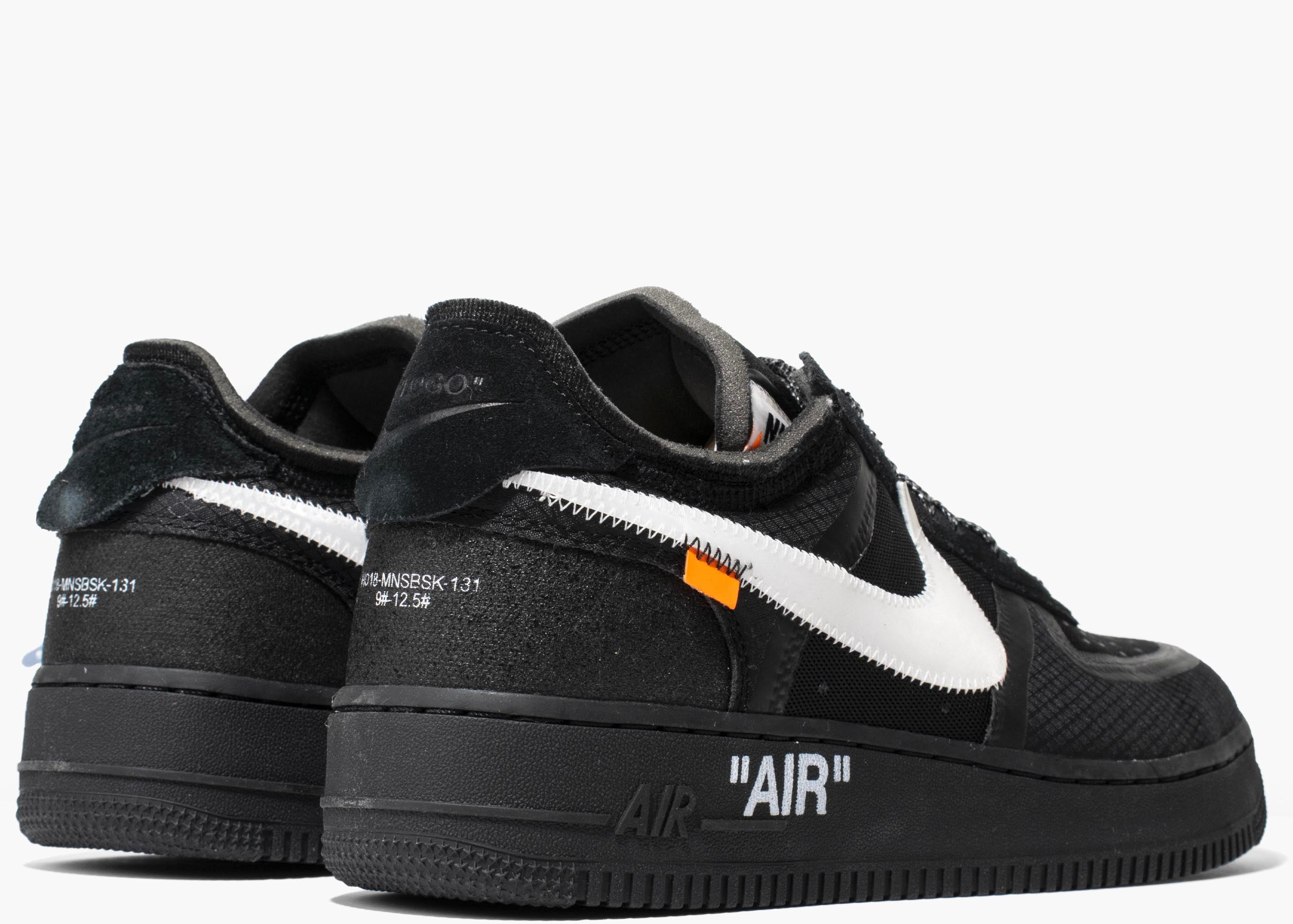 Nike Air Force 1 Low X Off-white Black AO4606-001 Hype Clothinga Limited Edition