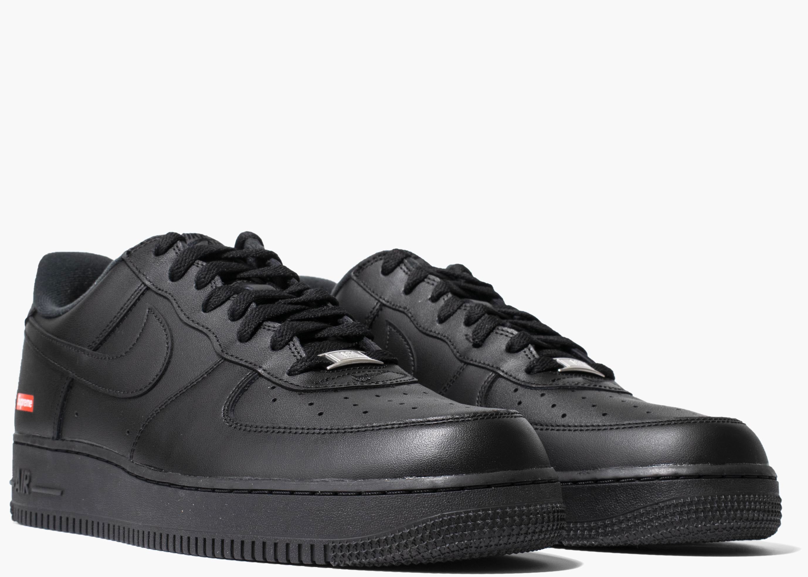Nike Air Force 1 Low X Supreme Black CU9225-001 Hype Clothinga Limited Edition