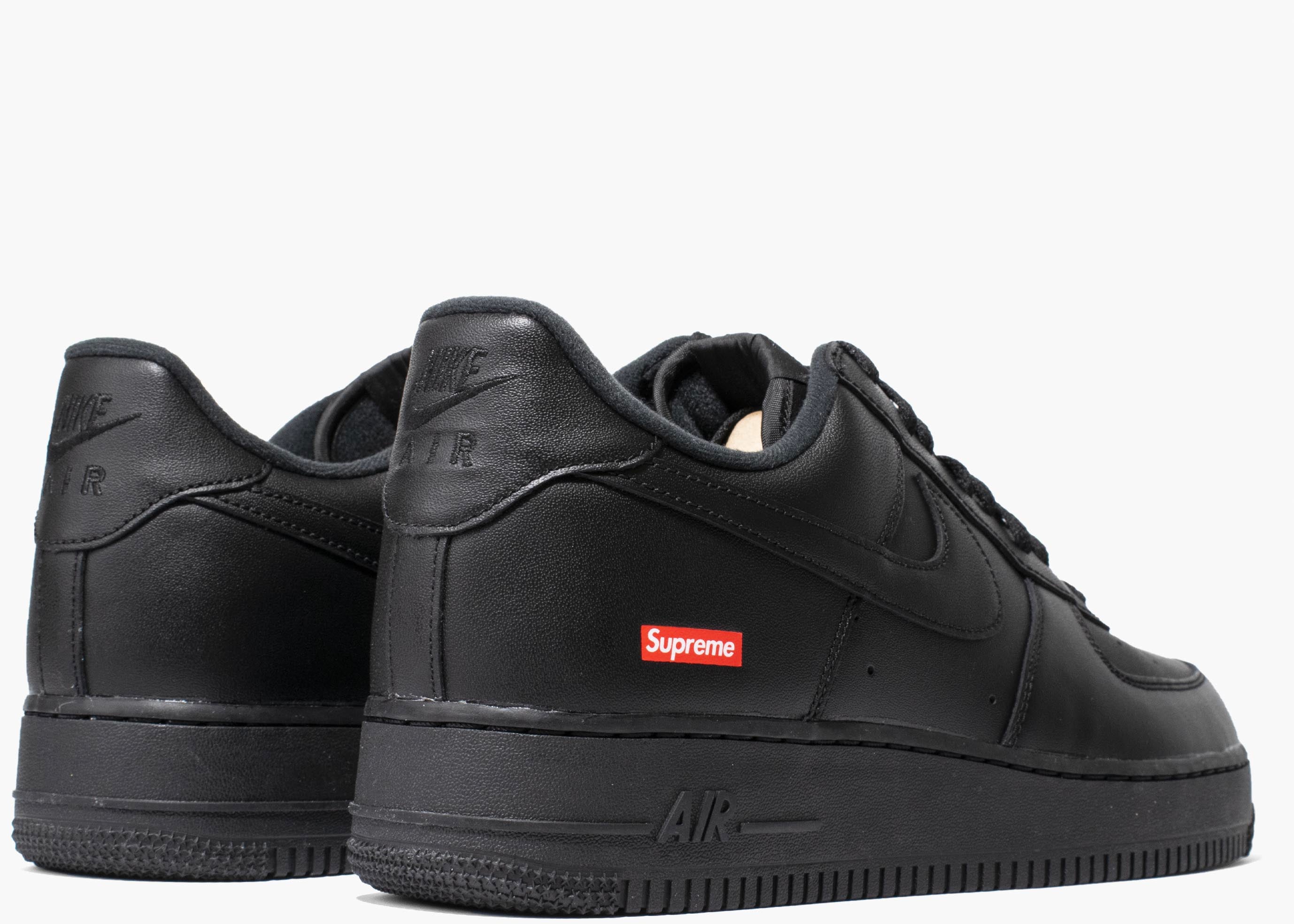 Nike Air Force 1 Low X Supreme Black CU9225-001 Hype Clothinga Limited Edition