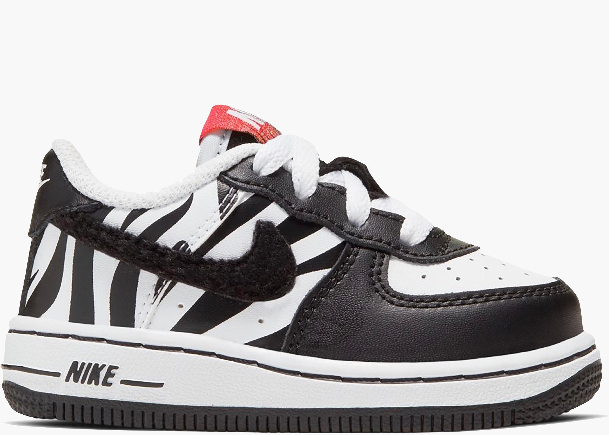 Nike Air Force 1 Low Zebra (TD) CU4691-100 Hype Clothinga