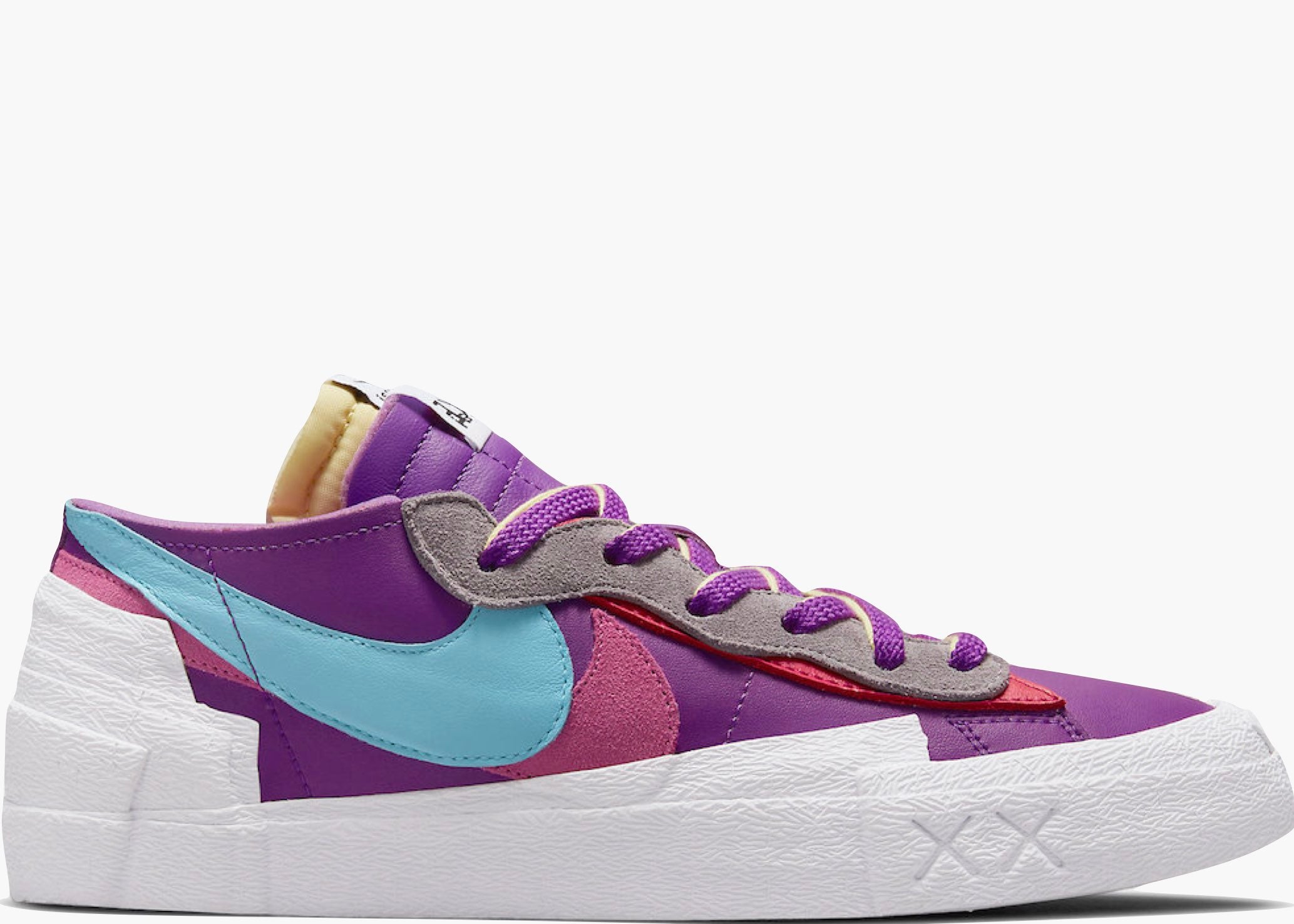 Nike Air Force 1 Low sacai KAWS Purple Hype Clothinga Limited Edition