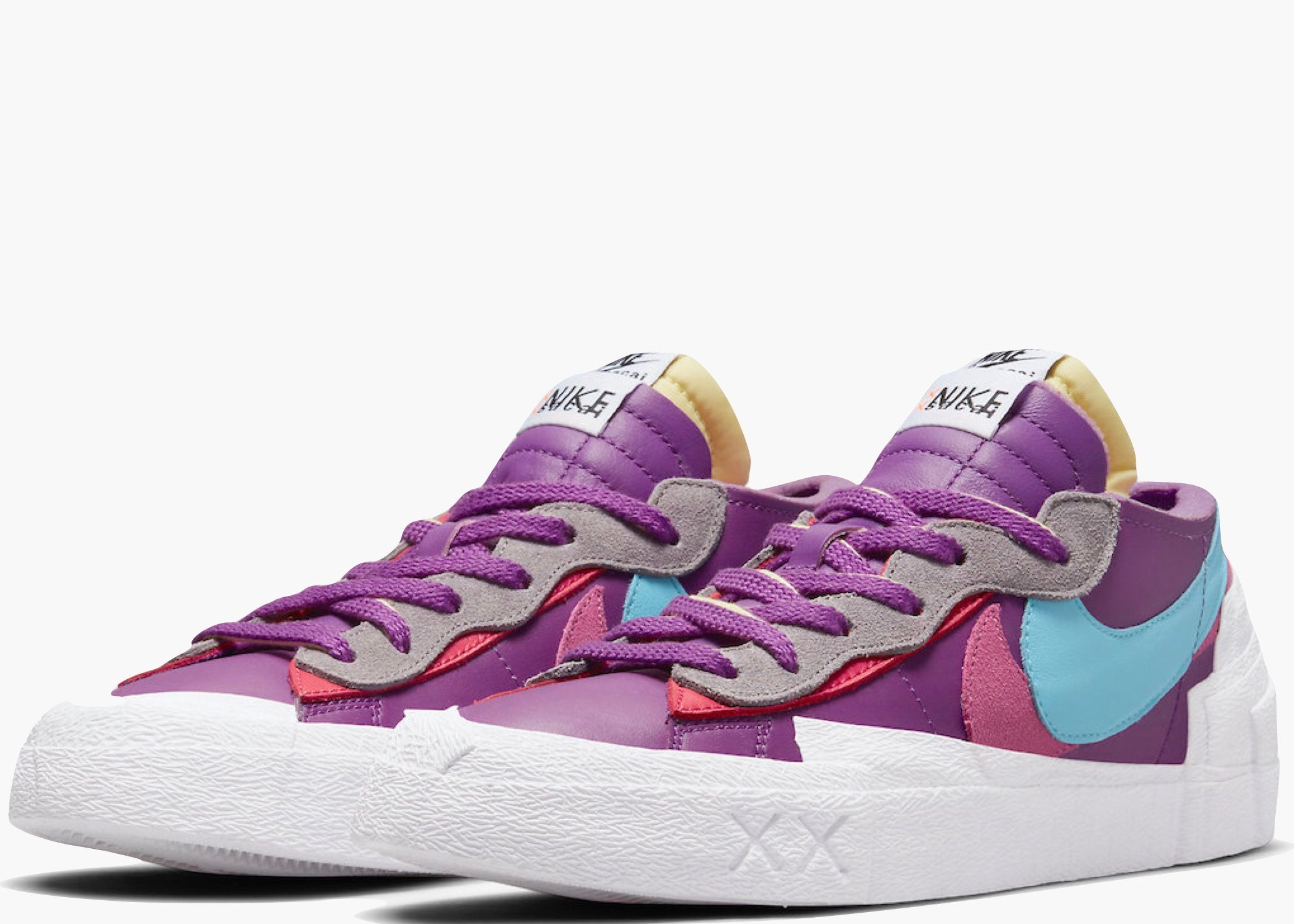Nike Air Force 1 Low sacai KAWS Purple Hype Clothinga Limited Edition
