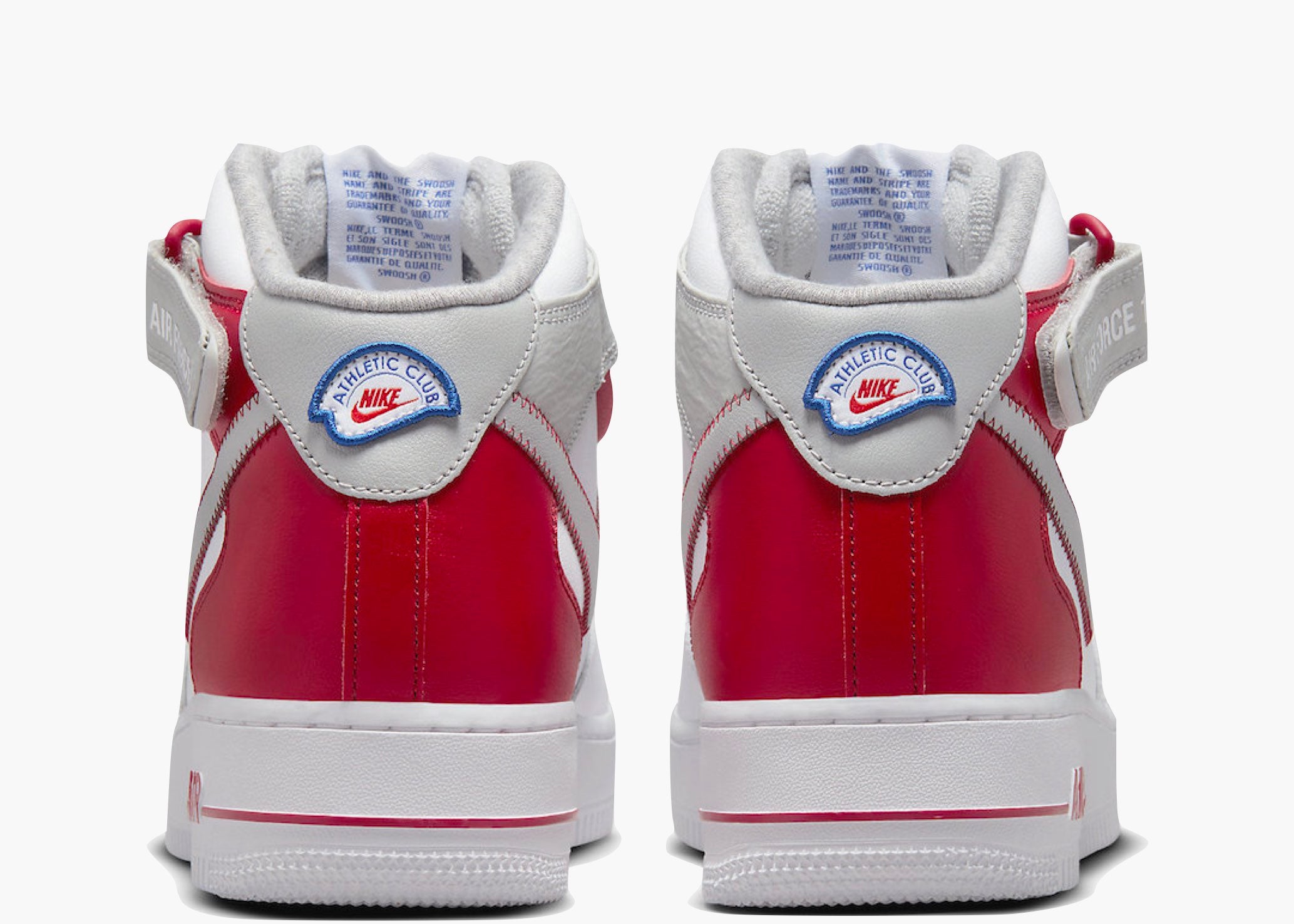 Nike Air Force 1 Mid Athletic Club White Gym Red Hype Clothinga Limited Edition