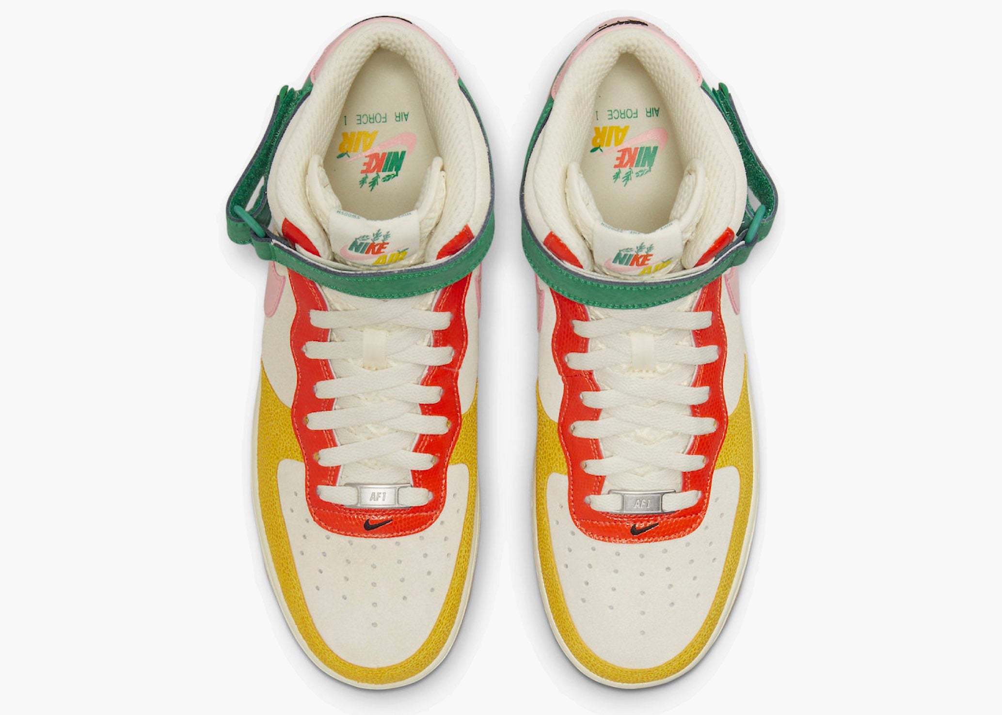 Nike Air Force 1 Mid NH Vivid Sulfur Rush Orange Hype Clothinga Limited Edition