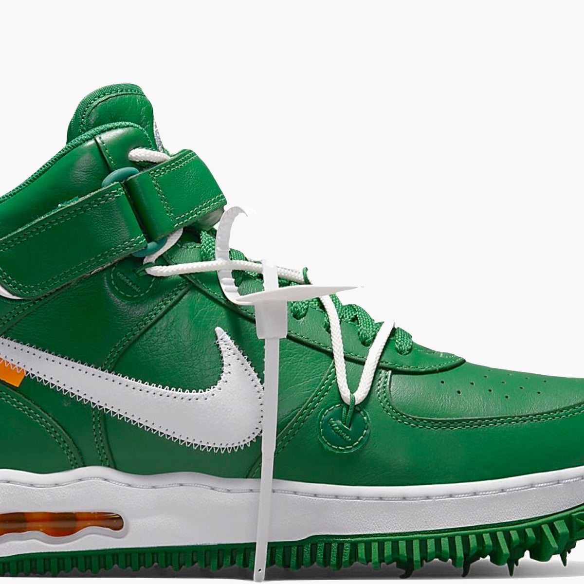 Nike Air Force 1 Mid Off White Pine Green