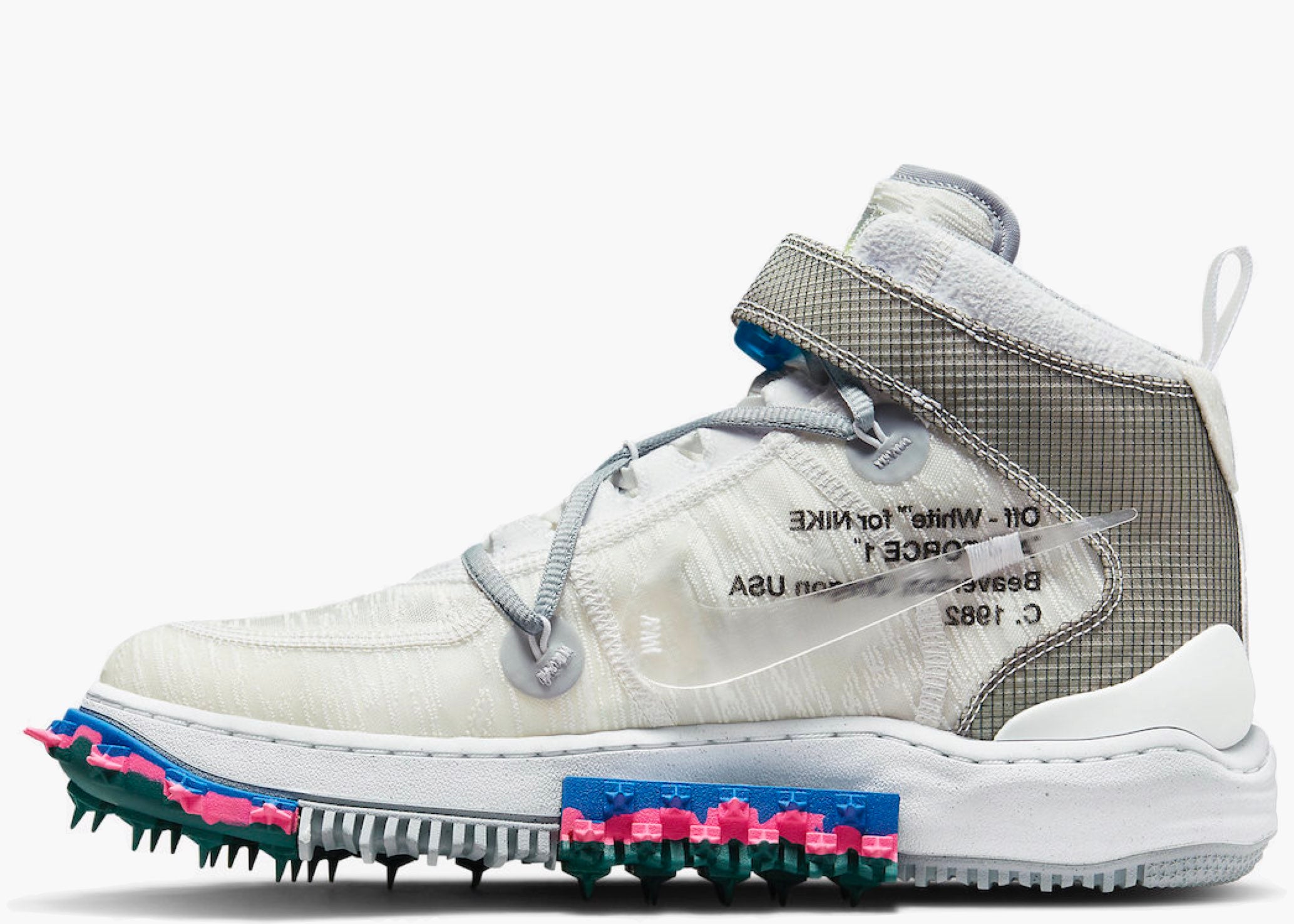 Nike Air Force 1 Mid Off-White White | Hype Clothinga