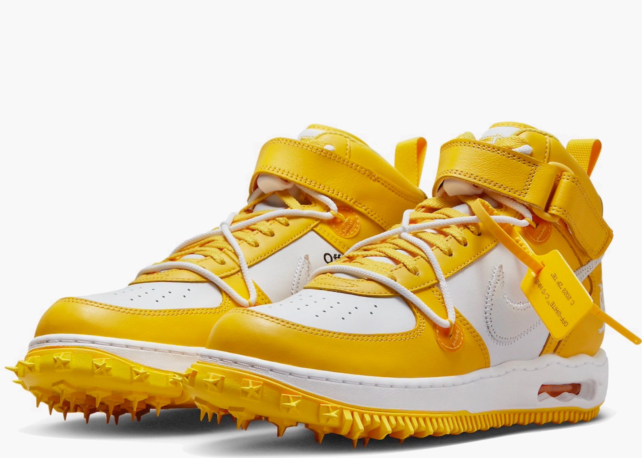 Nike Air Force 1 Mid SP Off-White Varsity Maize DR0500-101 Hype Clothinga Limited Edition