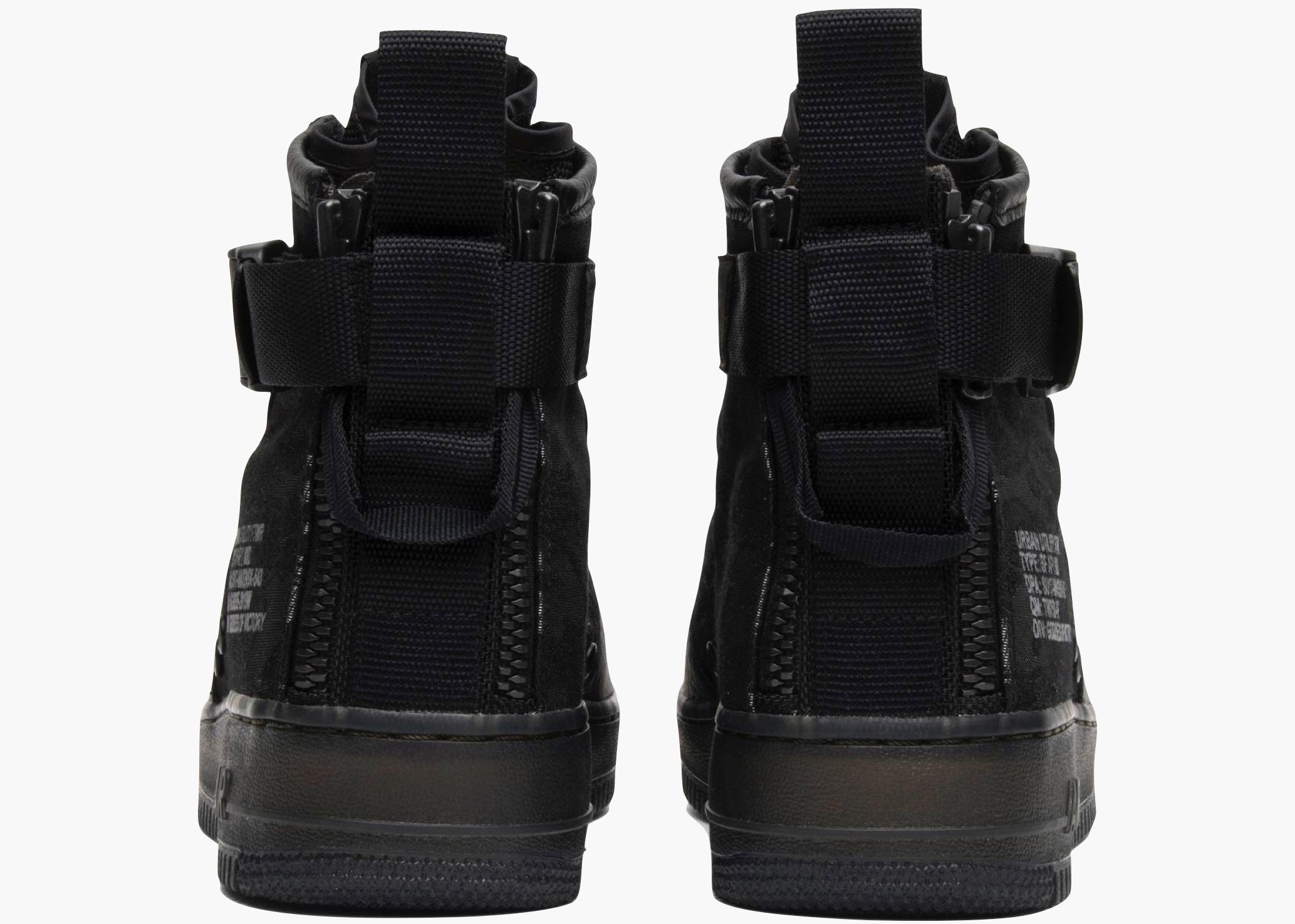 Nike Air Force 1 Mid Sf Black Cargo Khaki AA7345-001 Hype Clothinga