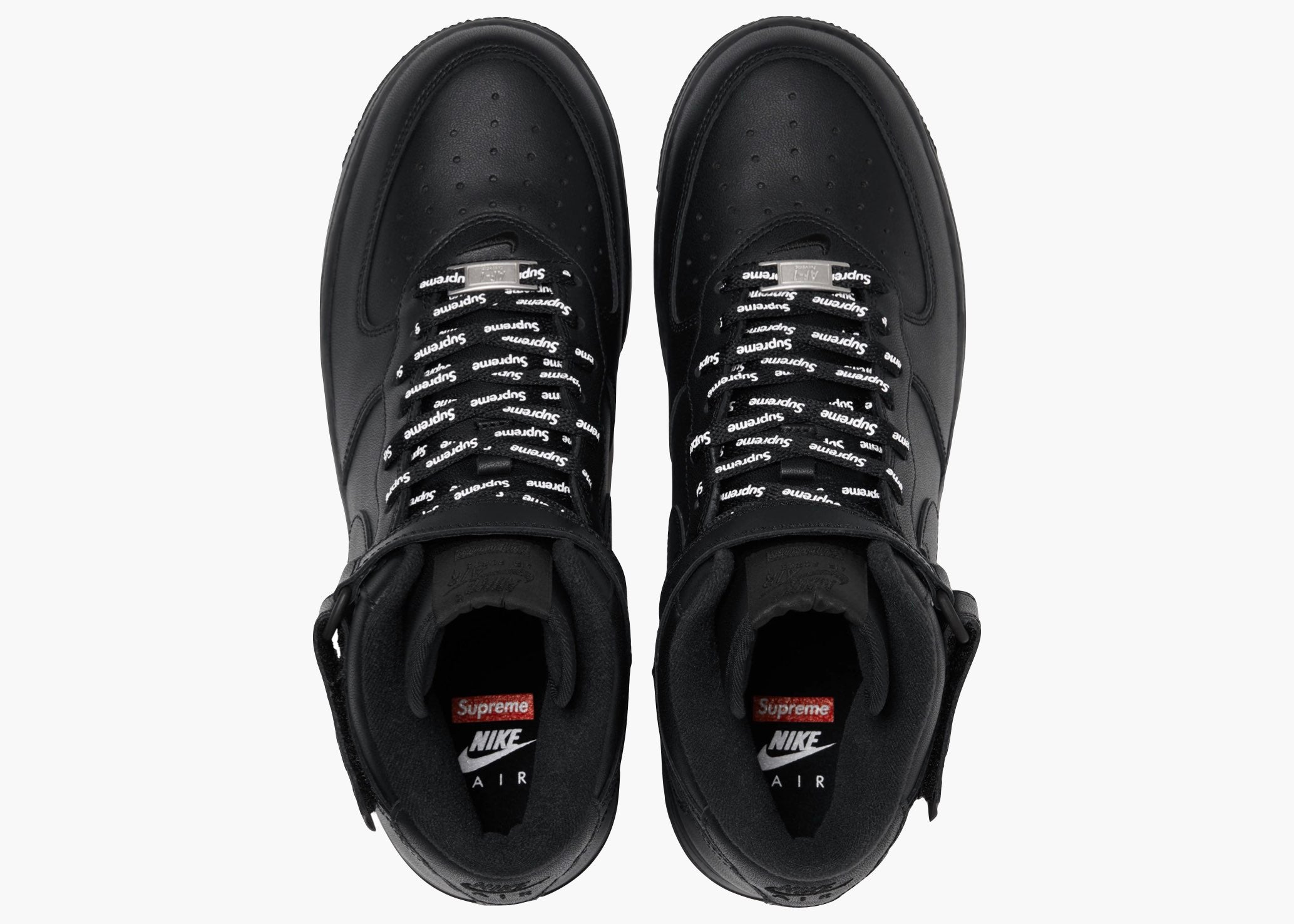 Nike Air Force 1 Mid Supreme Black FZ8784-001 Hype Clothinga Limited Edition